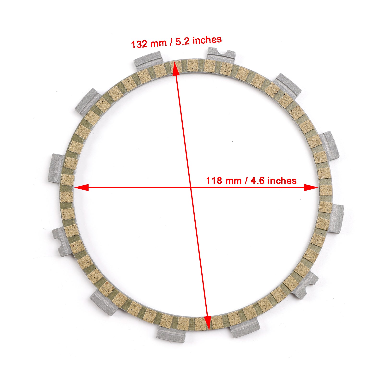 Zestaw dysków sprzęgła dla Suzuki GSX800 S 2023-24 DL800 SE V-STROM 800SE 2024