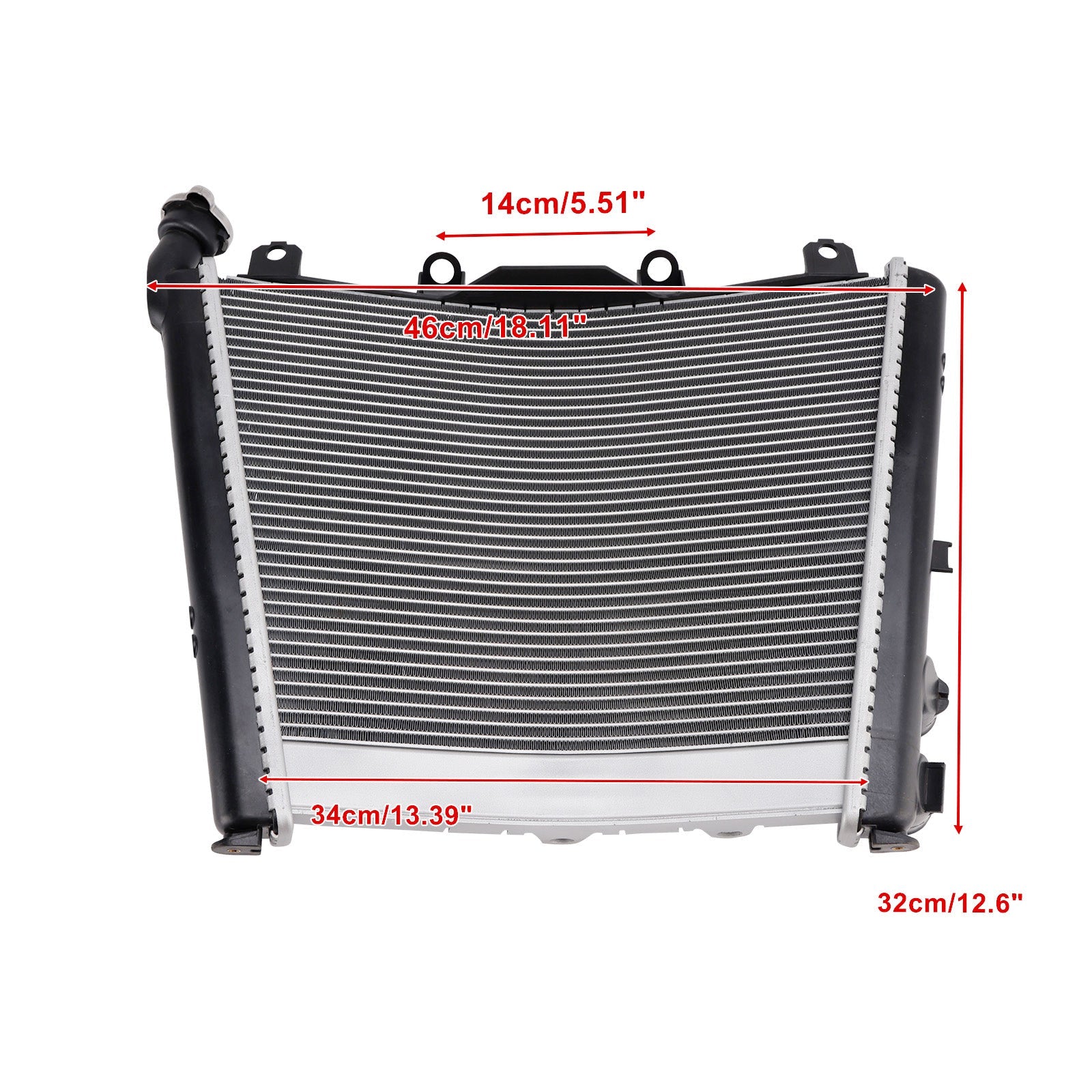 Refroidisseur de radiateur pour moteur BMW M1000R (2023-2025)