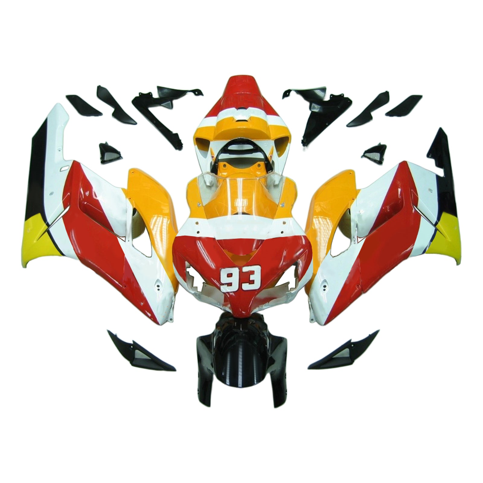 Kit de carénage par injection, carrosserie en plastique ABS pour Honda CBR1000RR 2004-2005