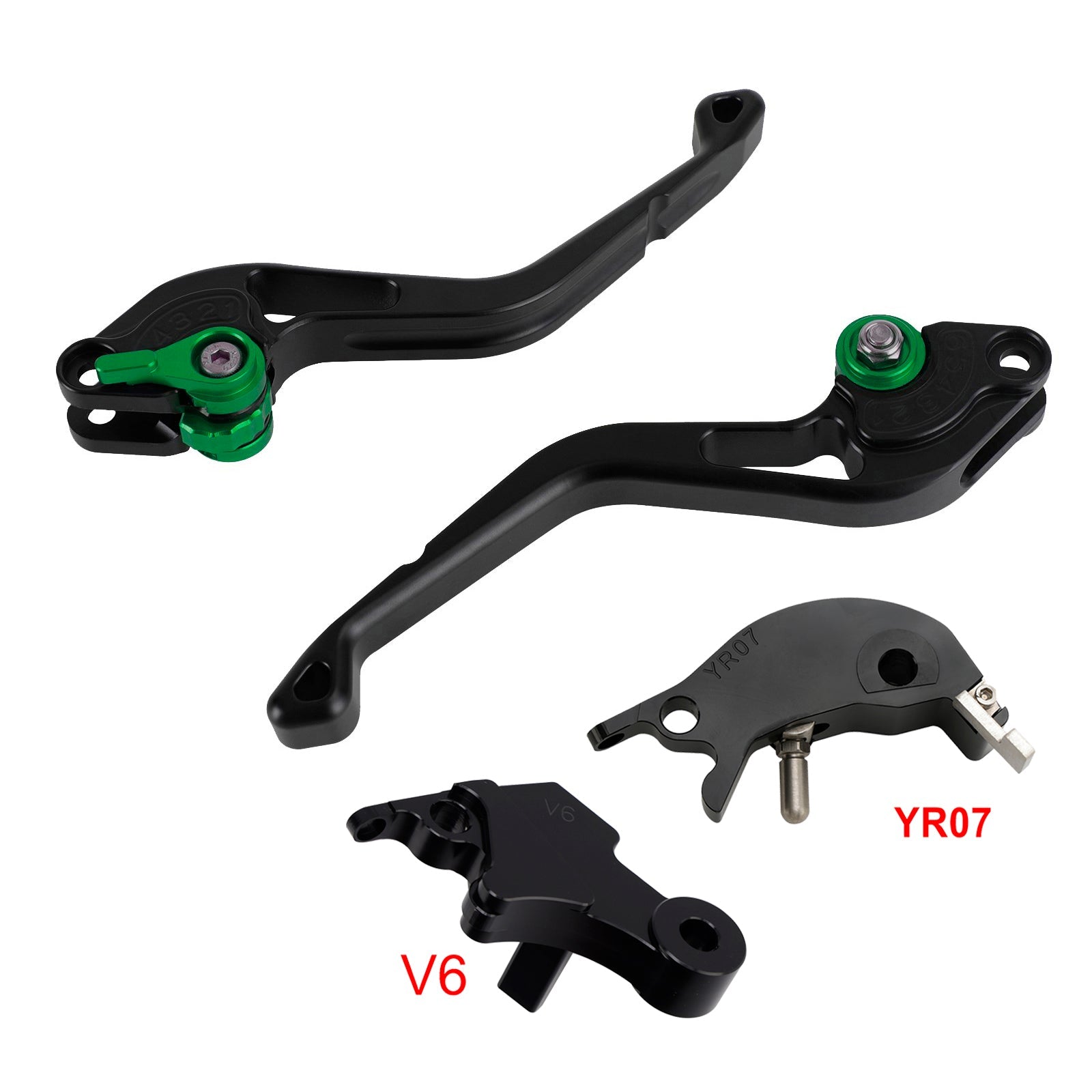 Levier de frein et d'embrayage court compatible avec YAMAHA XSR 900 2025 MT-09 2024-2025