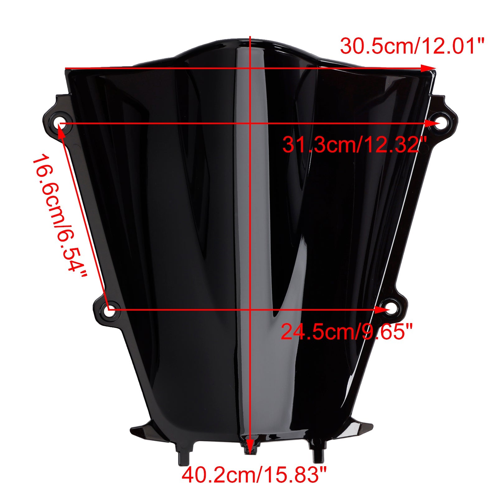 YAMAHA YZF R9 2025:n kanssa yhteensopiva tuulilasi