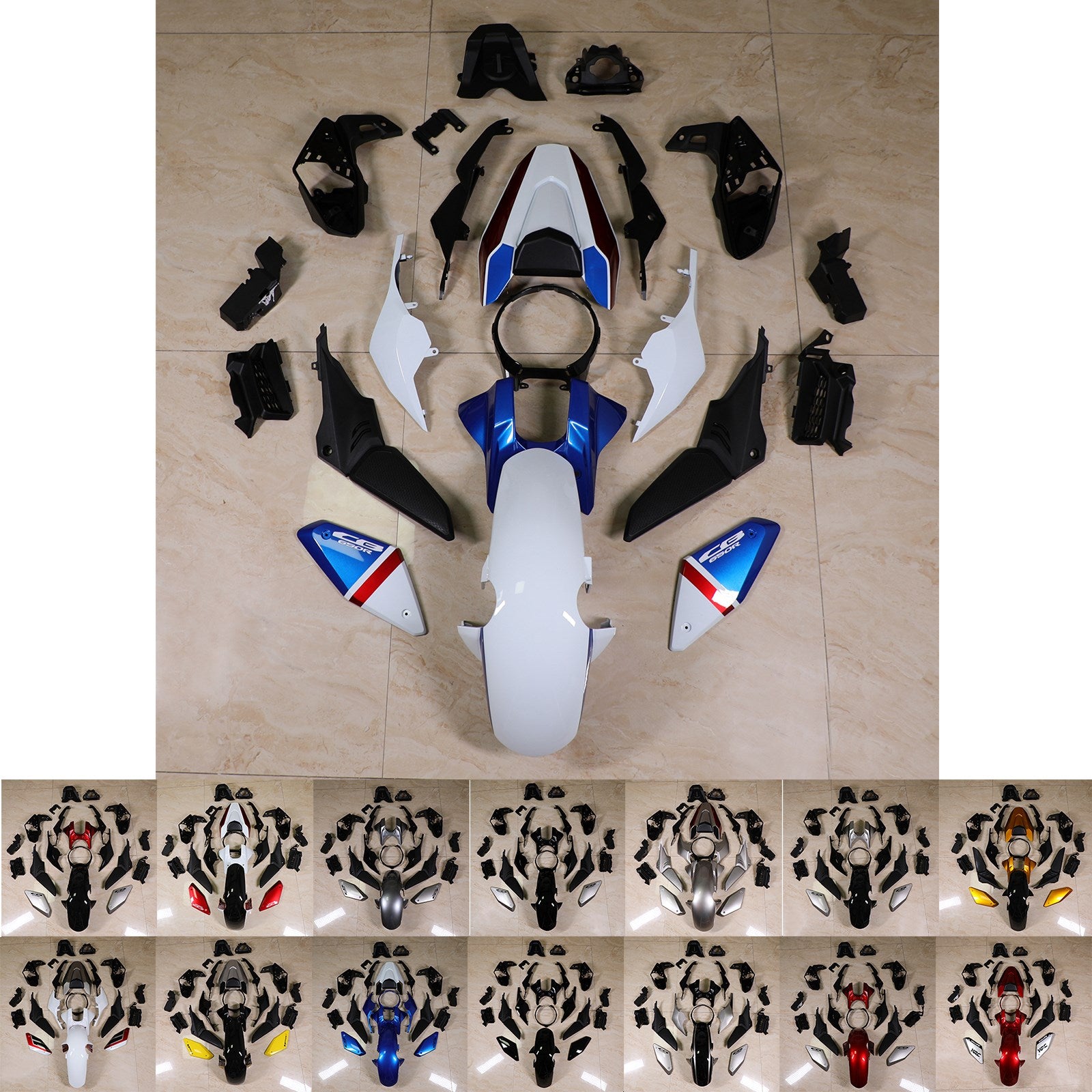 ABS Plastic Kairing Kit voor Honda CB 650R 2019-2020