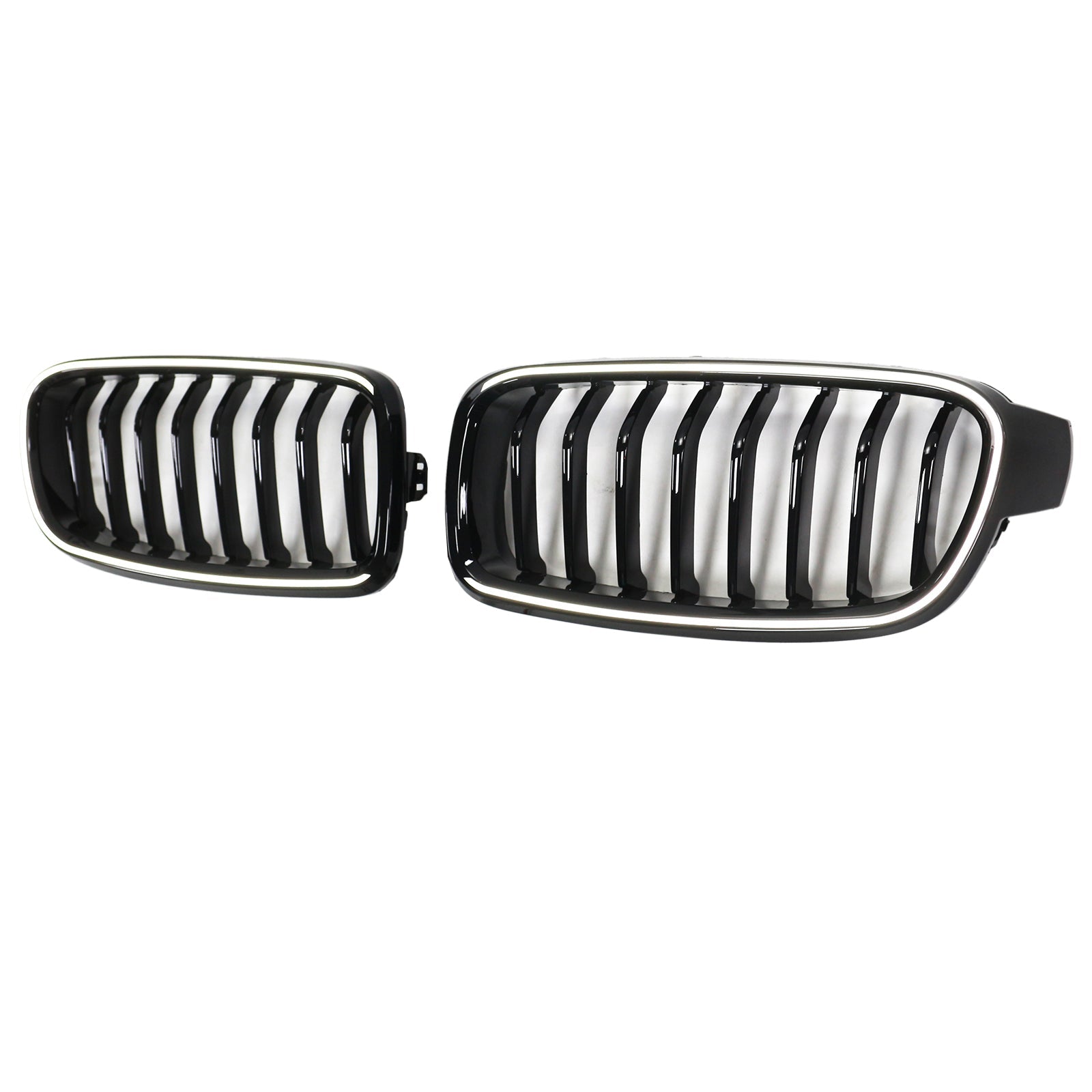 Grille de calandre avant noire brillante pour BMW Série 3 F35 2012-2019 51137263481 51137255412