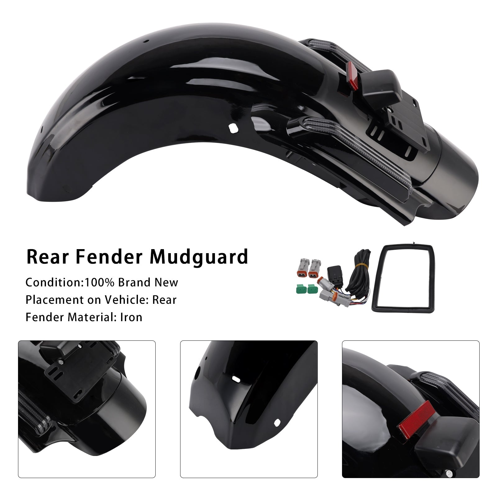 Sistema parafango posteriore Harley Touring Road Glide FLTRX 2024-2025