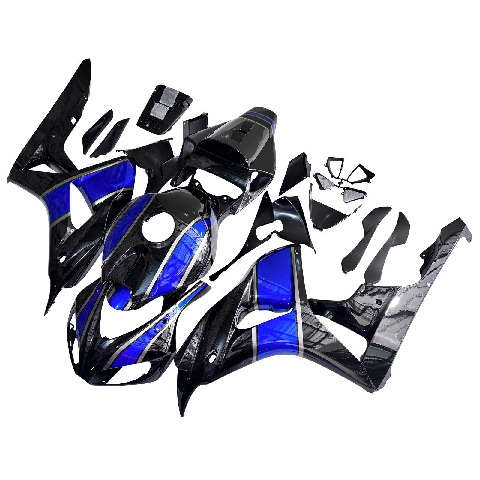 Kit de carénage par injection, carrosserie en plastique ABS pour Honda CBR1000RR 2006-2007