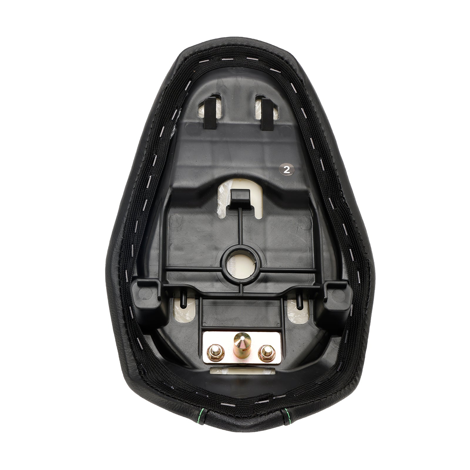 Cuscino del sedile del passeggero posteriore piatto nero per Kawasaki ZX-4R 2023