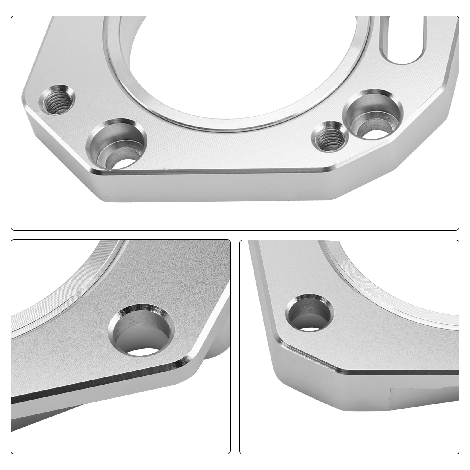 RBC/RRC Spruitstuk Flens Dual Gasklephuis Adapter 62mm 70mm voor K20A K20A2 K20A3