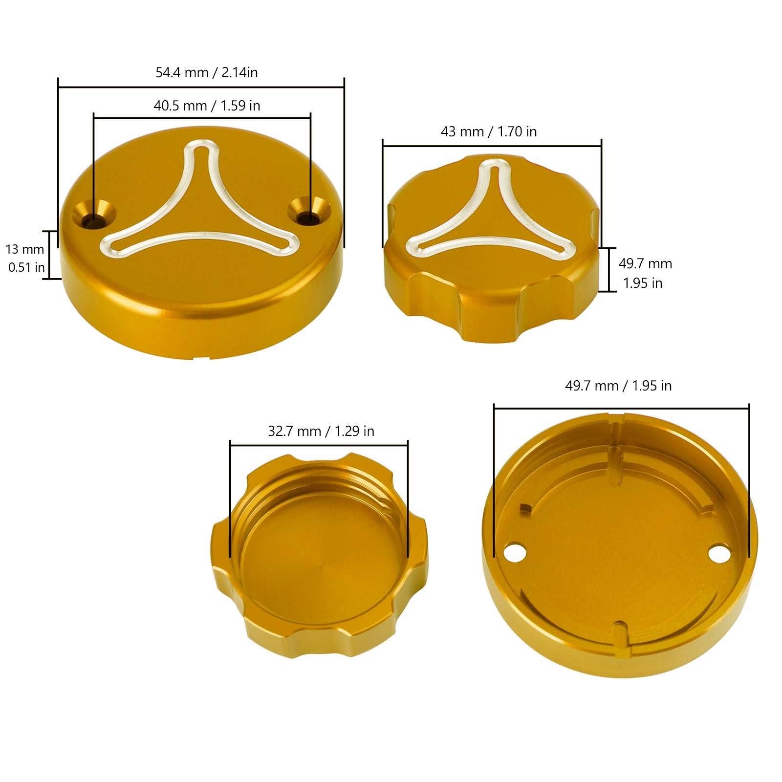 Tapón deposito freno negro para Ducati Panigale 899 959 1199 1299 V2 V4 SR