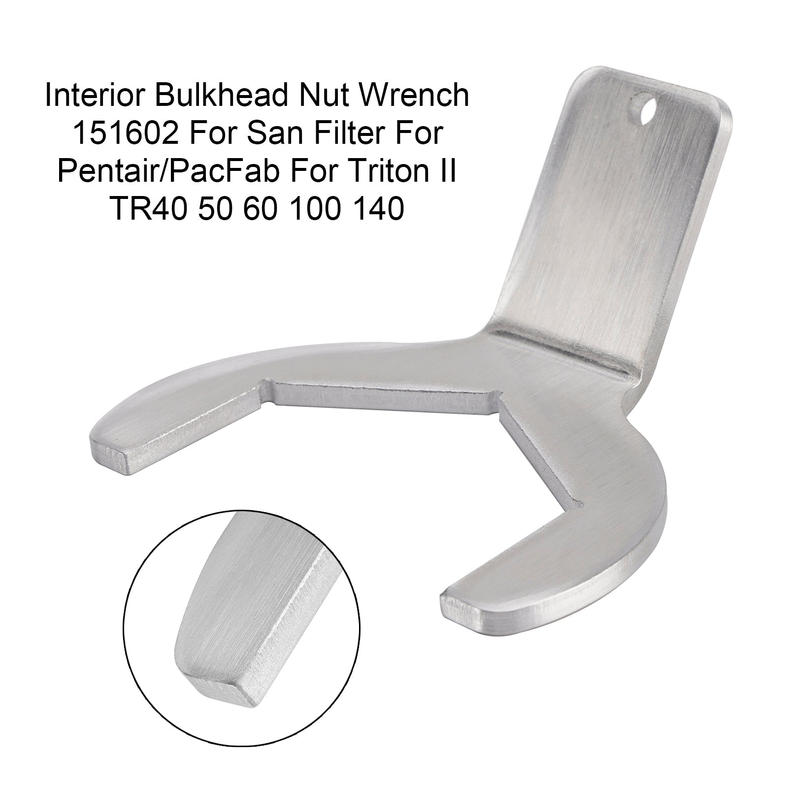 Innenschott-Mutterschlüssel 151602 für Sandfilter für Pentair/PacFab für Triton II TR40 50 60 100 140