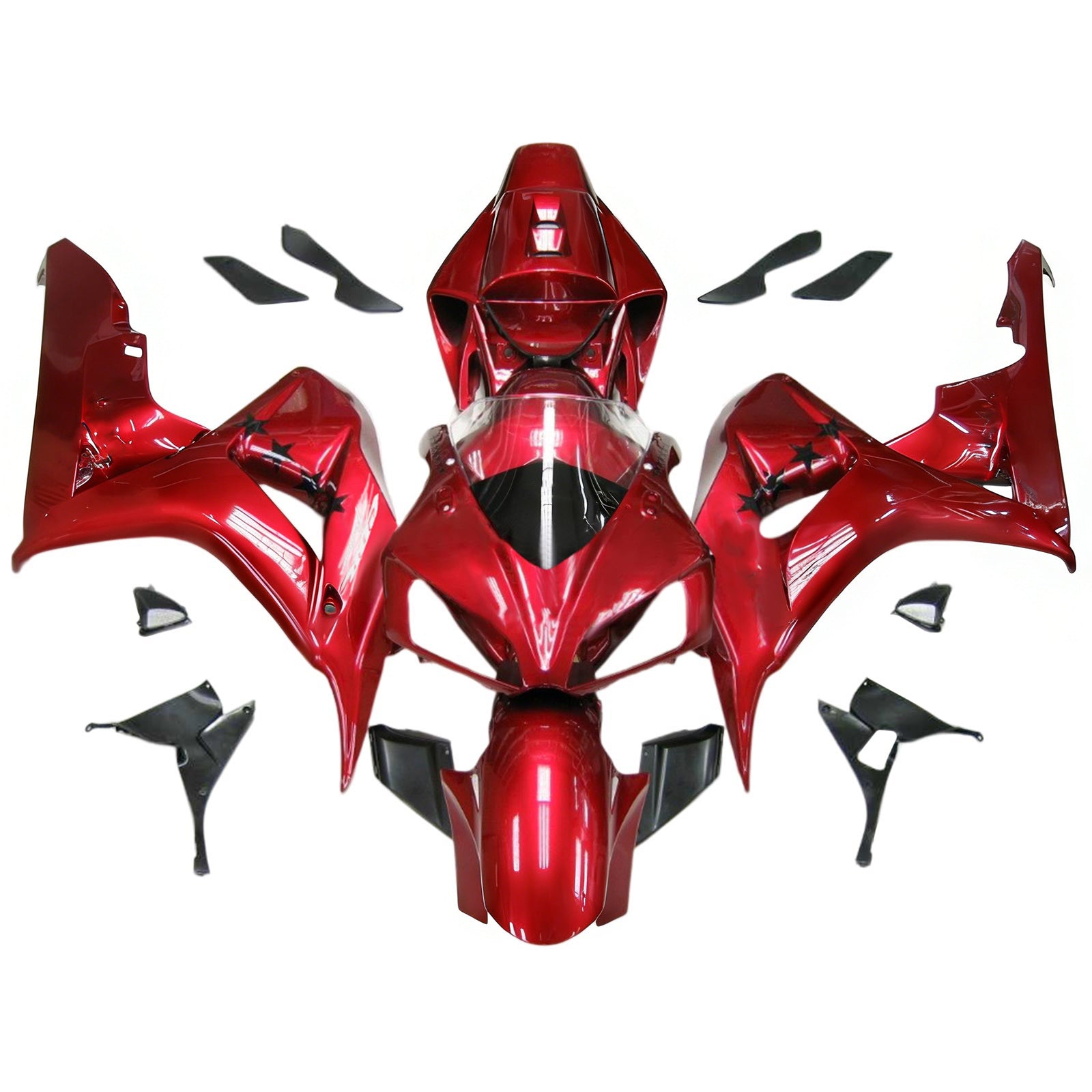 Kit de carénage injecté en plastique ABS pour Honda CBR1000RR 2006-2007