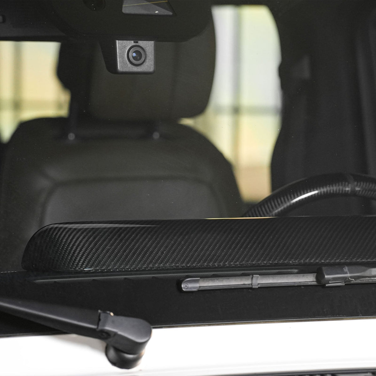Carbonvezel dashboard schermbeschermer voor Mercedes-Benz W464 En W465 (2019-2026)