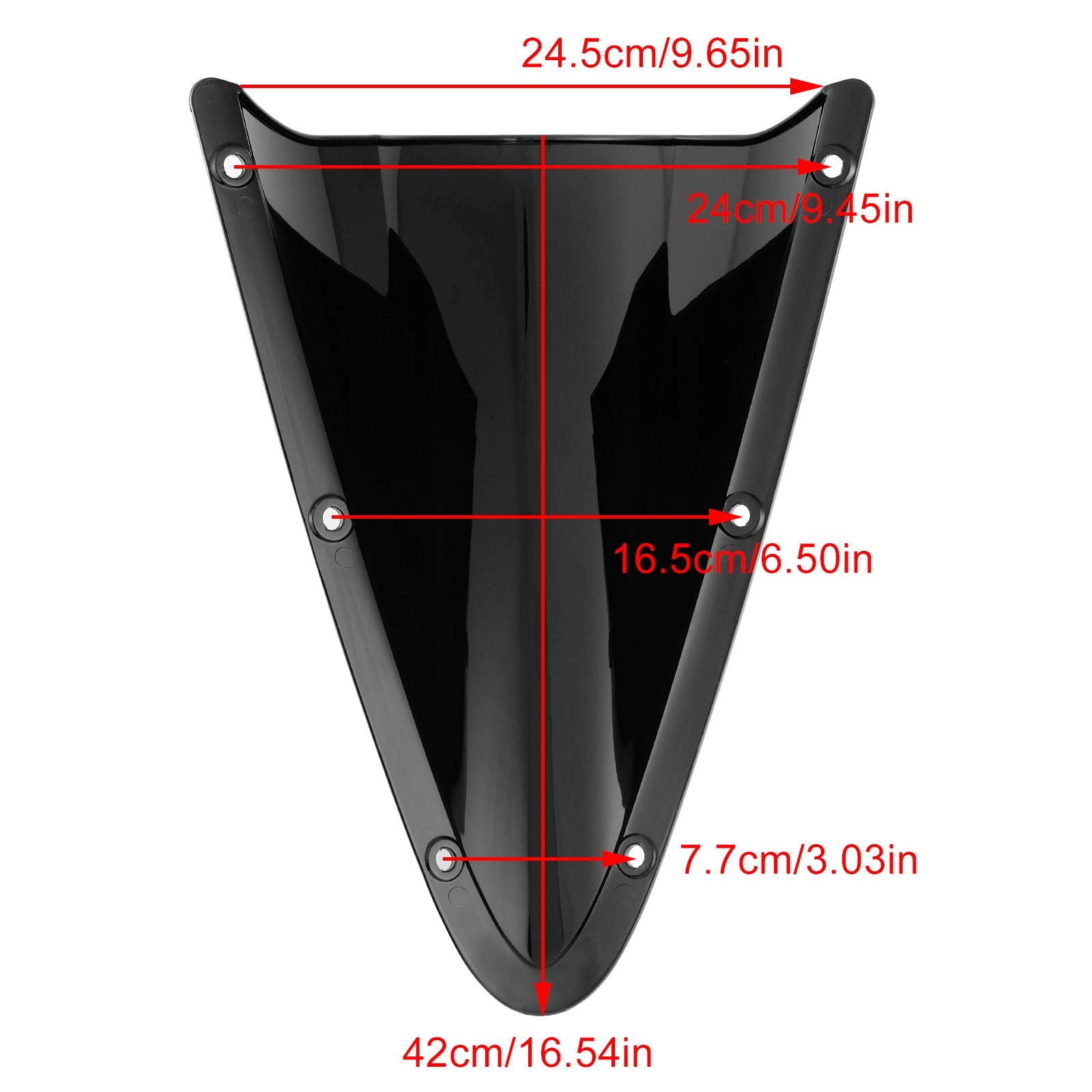 Parabrisas de motocicleta ABS para YAMAHA R125 2014-2018