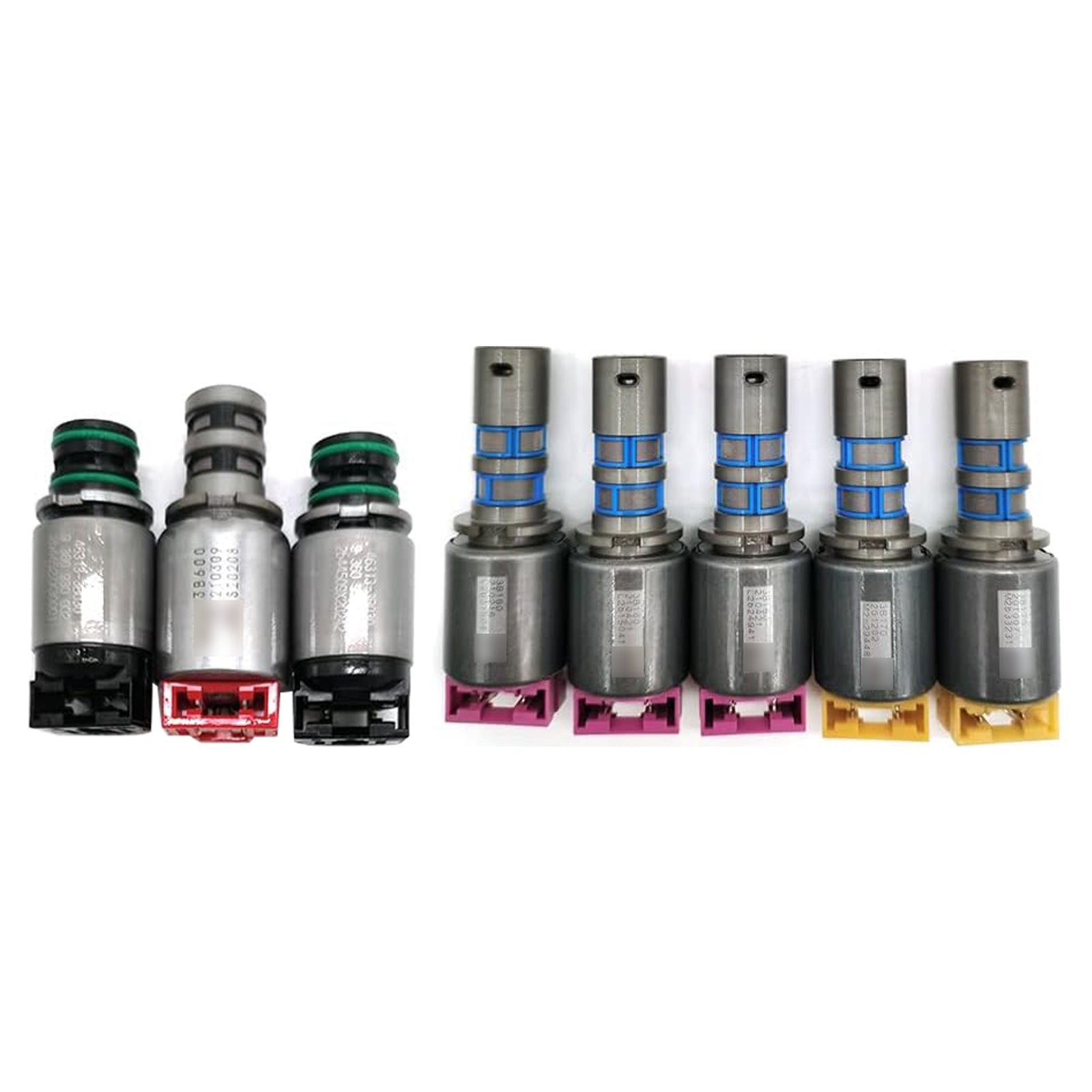 8x A6GF1 A6GF2 Transmissie-elektromagnetenset voor 2011 Hyundai Elantra 1.6L