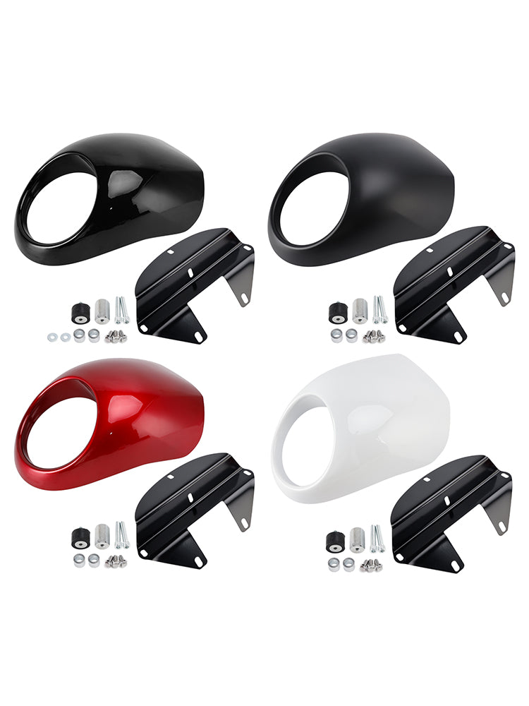 Cache de phare pour Sportster Dyna XL 883 1200 FX (à partir de 1973)
