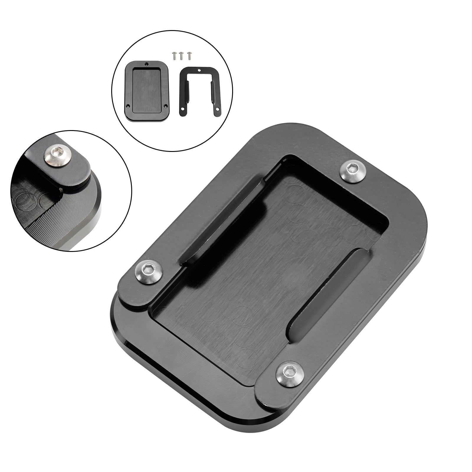 Plaque d'agrandissement de béquille pour INTERCEPTOR 650 2018-2023 GT 650 2019-2023