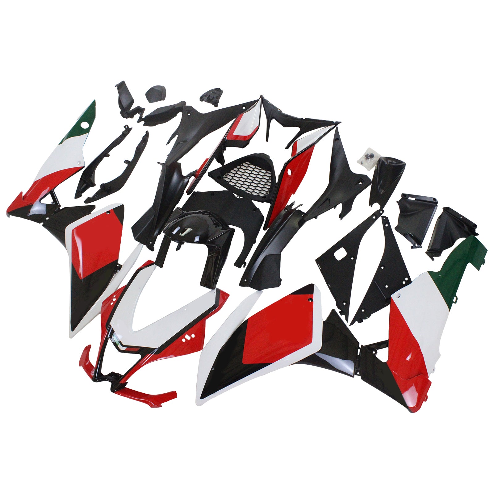 Kit de carénage par injection, carrosserie en plastique ABS, compatible avec l’Aprilia RSV4 1000 2009-2015