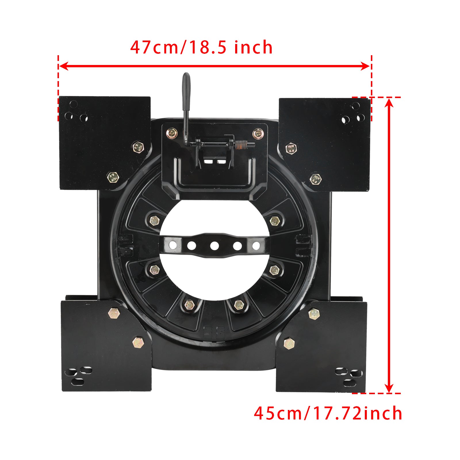 Base pivotante et rotative pour siège Mercedes Sprinter et VW Crafter