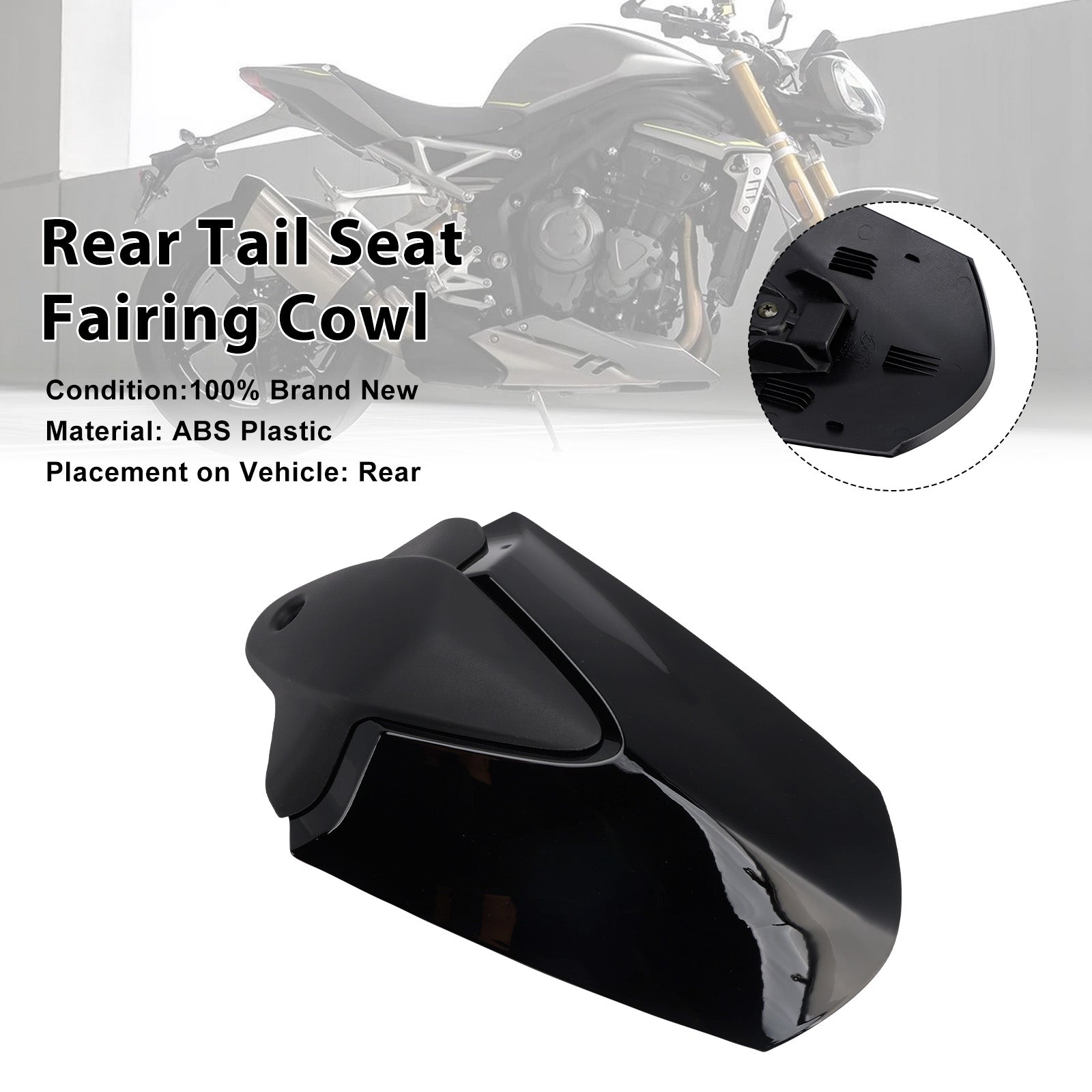 Carénage arrière de selle pour Speed Triple 1200 RS (2021-2024)