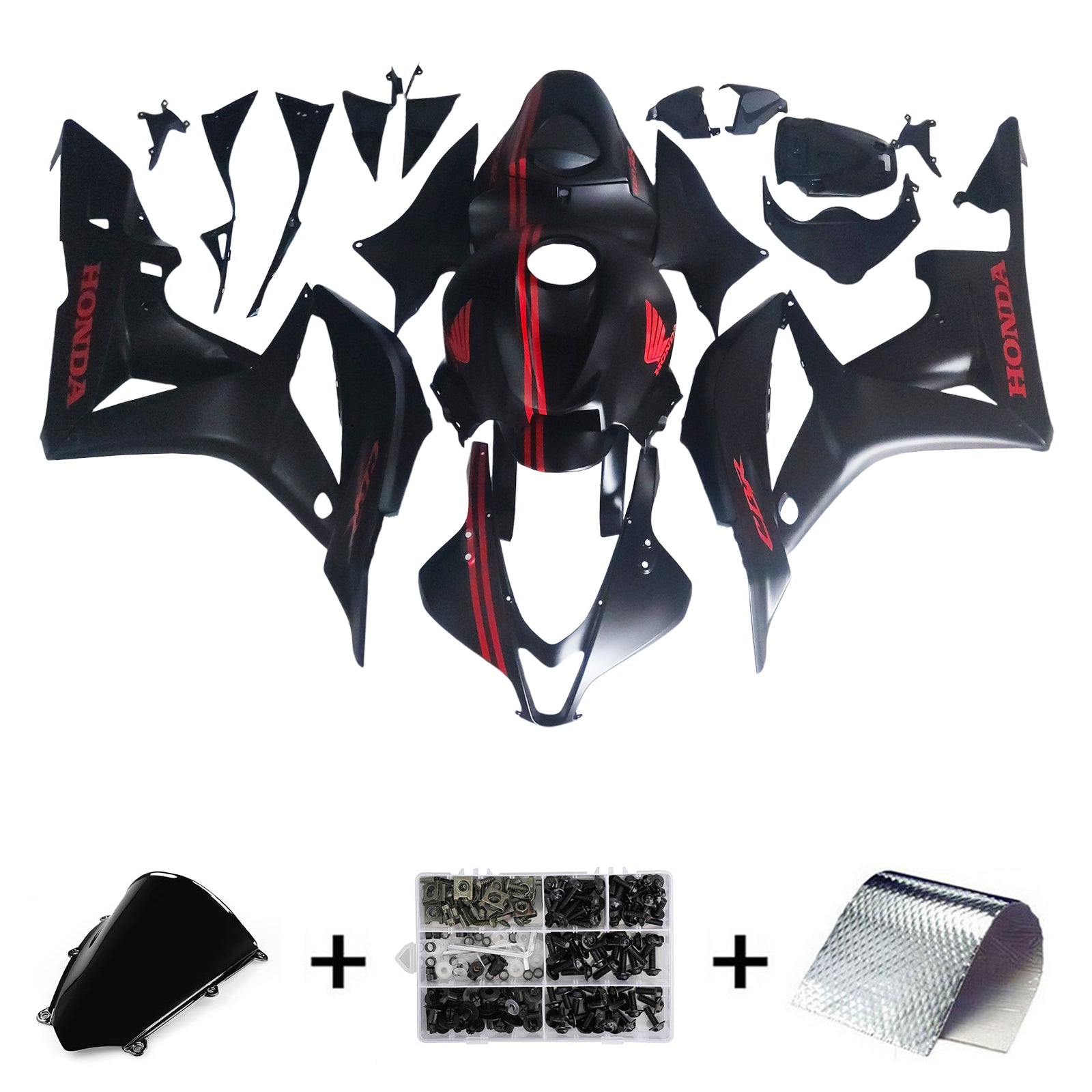 Kit de carénage en plastique ABS pour Honda CBR600RR 2007-2008 F5
