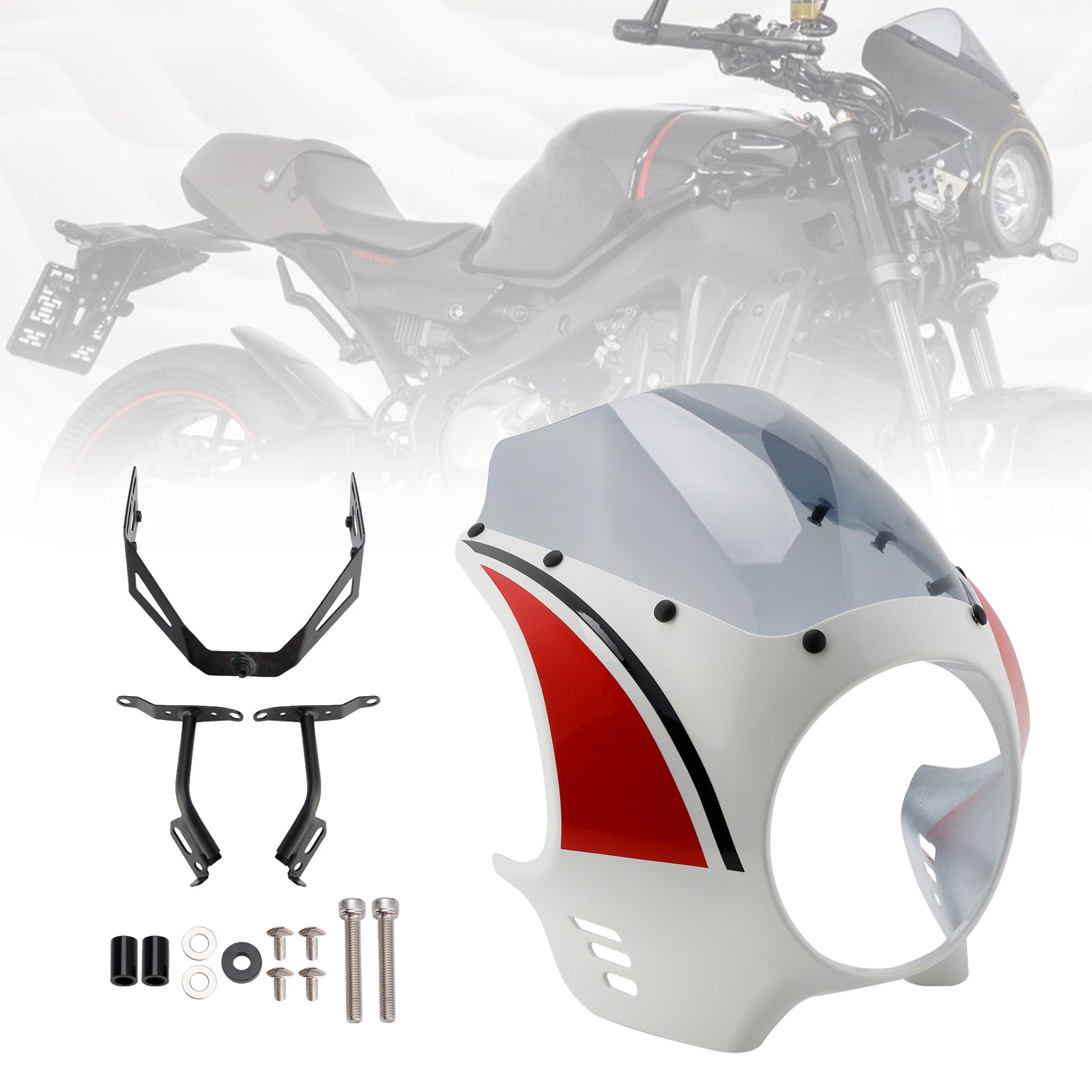 Parabrisas y carenado de faro para Yamaha XSR900 (2022-2025)