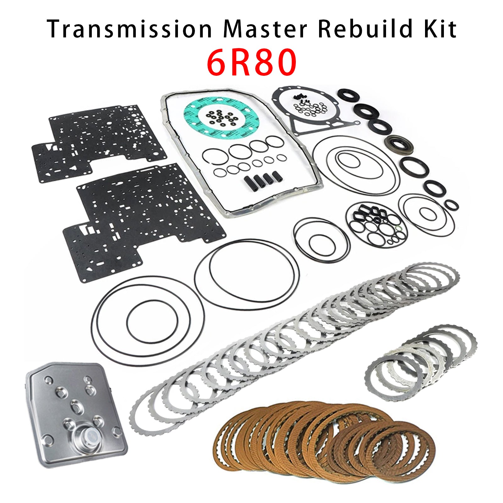 Kit de réfection complet de la transmission automatique 6R80, disques d'embrayage pour Ford Ranger et Lincoln