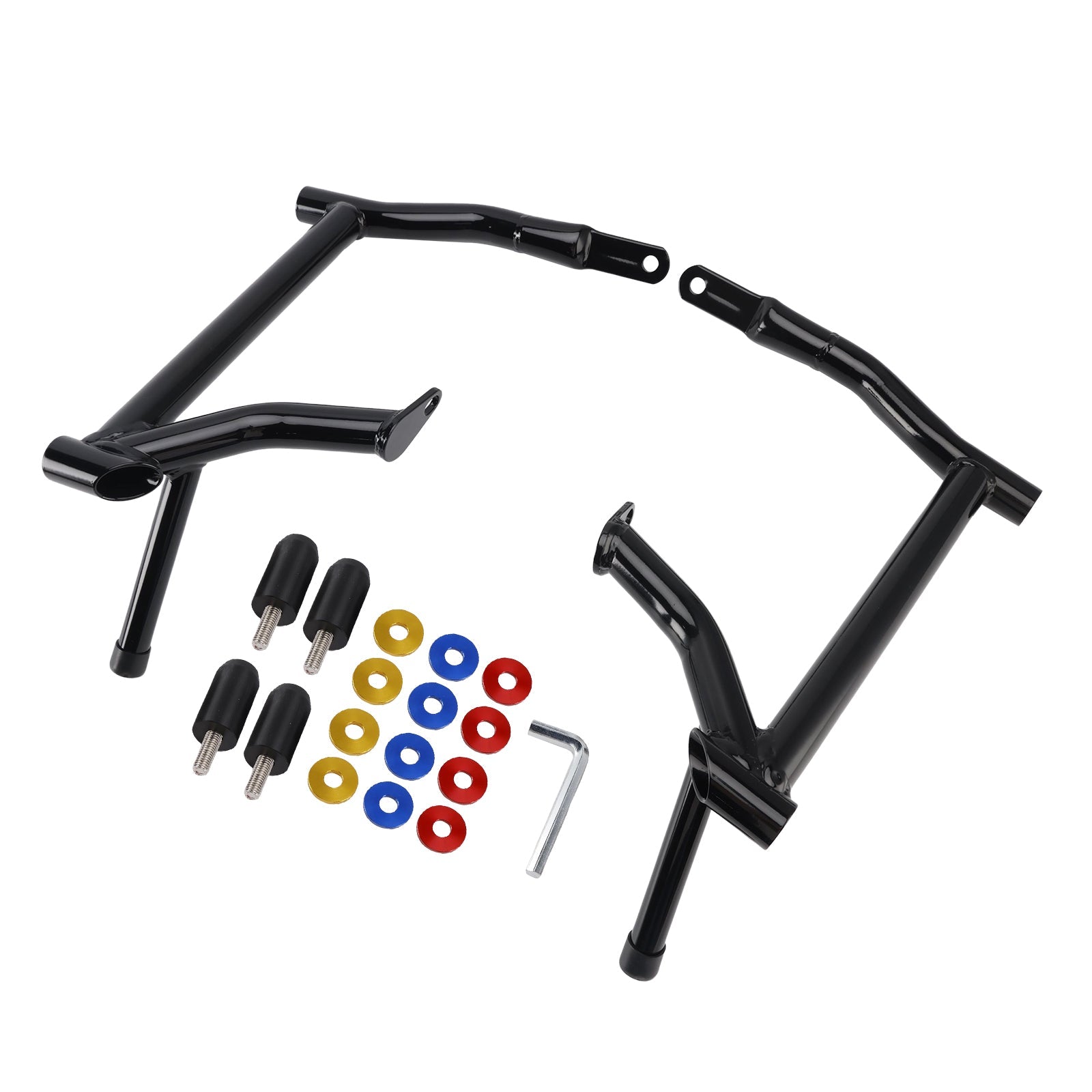 Zaščita vrečke, zaščitni bar okvirja, črni odbijač za cesta FLHX 2014-2023