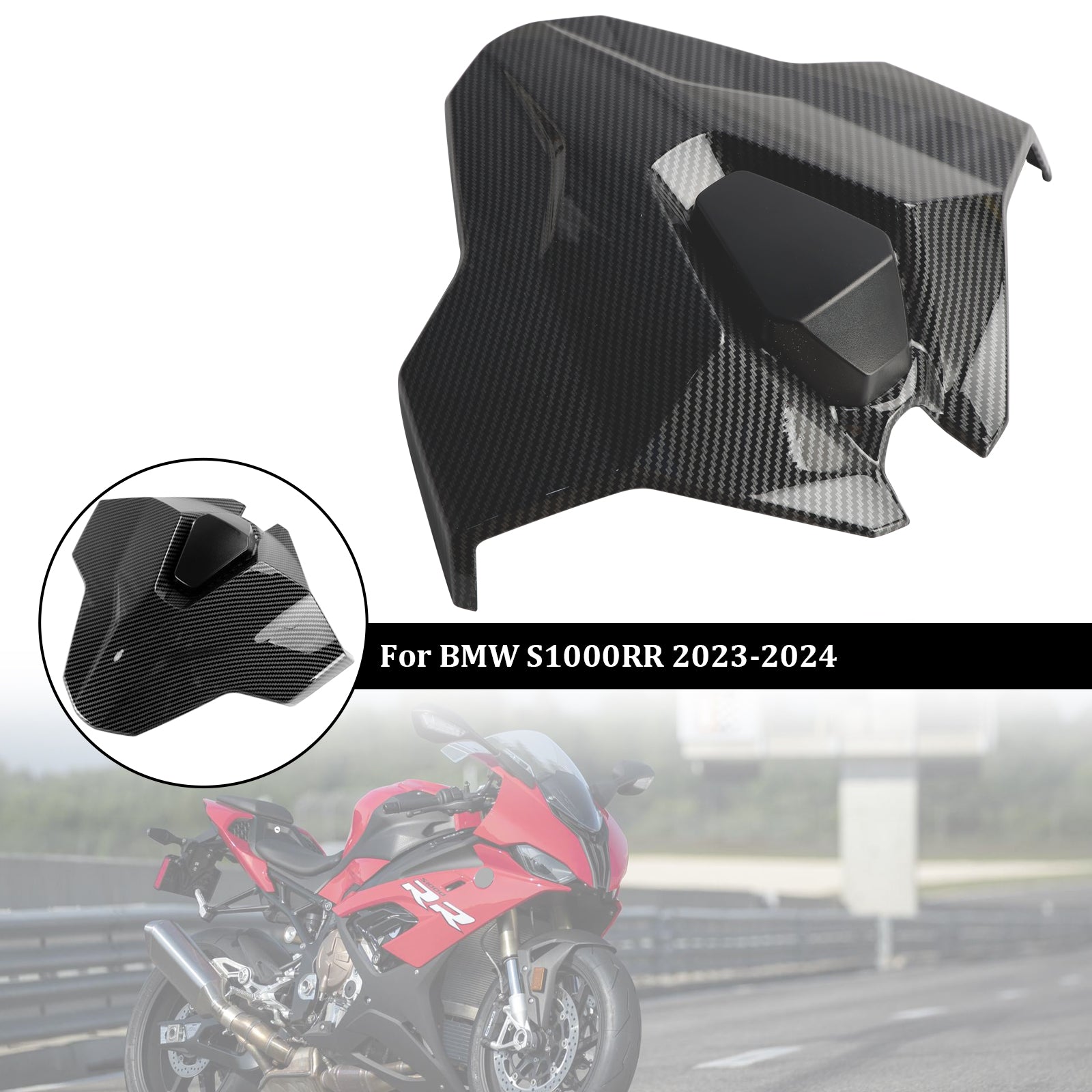 Capot de carénage de couverture de siège arrière de queue pour BMW S1000RR 2023-2024