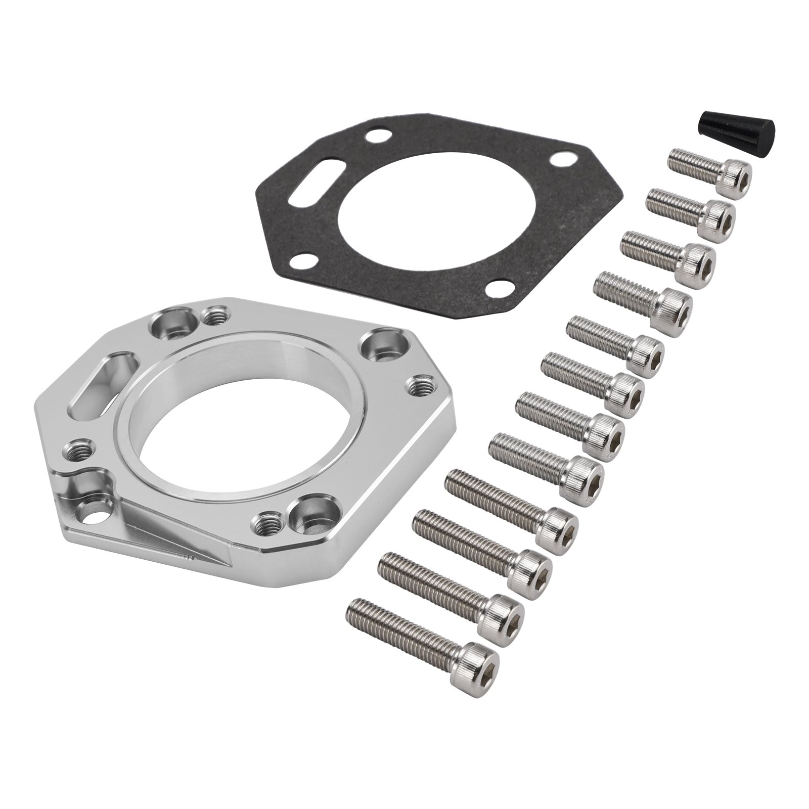 RBC/RRC Spruitstuk Flens Dual Gasklephuis Adapter 62mm 70mm voor K20A K20A2 K20A3