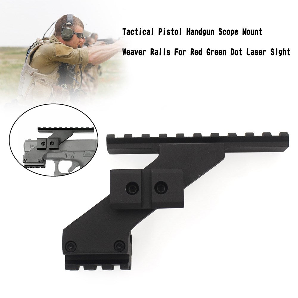 Weaver Rails Mount - Alcance táctico de pistola para mira láser