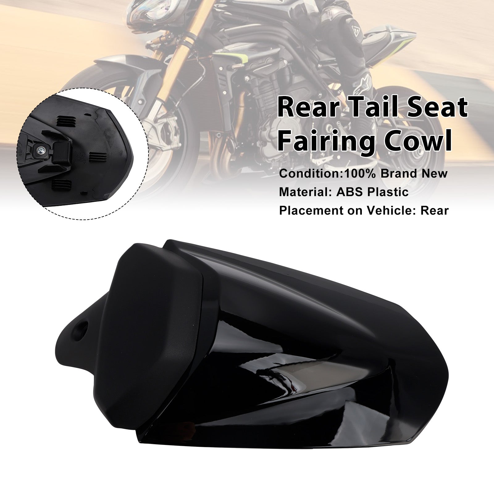 Carénage arrière de selle pour Speed Triple 1200 RS (2025-2026)