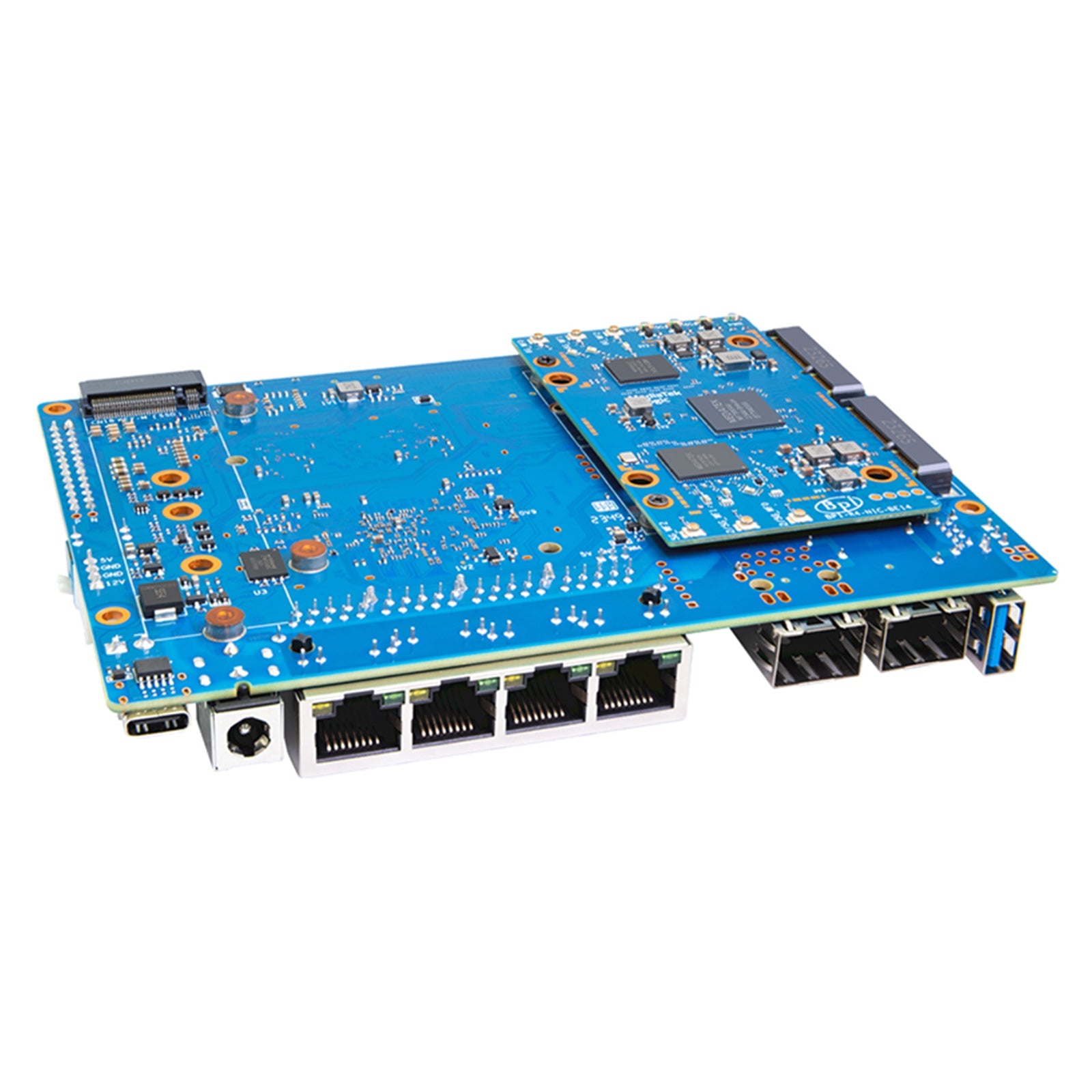Odprtokodni modul usmerjevalnika BPI-R4-NIC-BE14 BPI-R4-WIFI7 Banana modul PI R4 wifi7