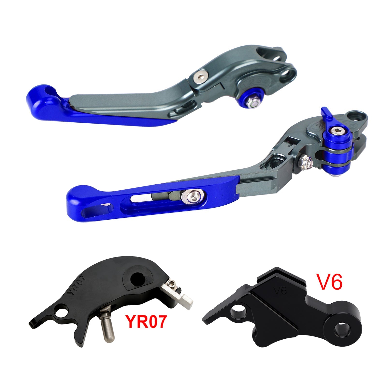 Levier de frein et d'embrayage réglable compatible avec YAMAHA XSR900 XSR900GP MT-09 2024-2025