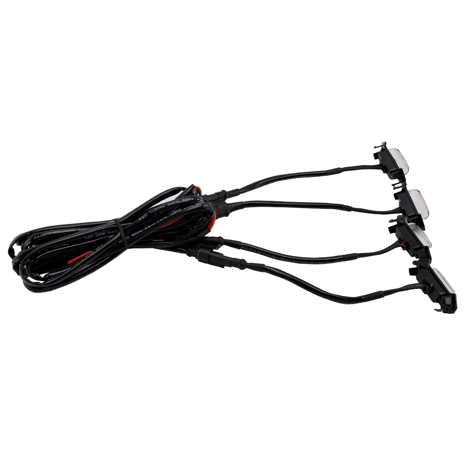 Kit d'éclairage LED pour calandre avant Toyota Tacoma 2016-2023, lentille transparente, lumière ambre