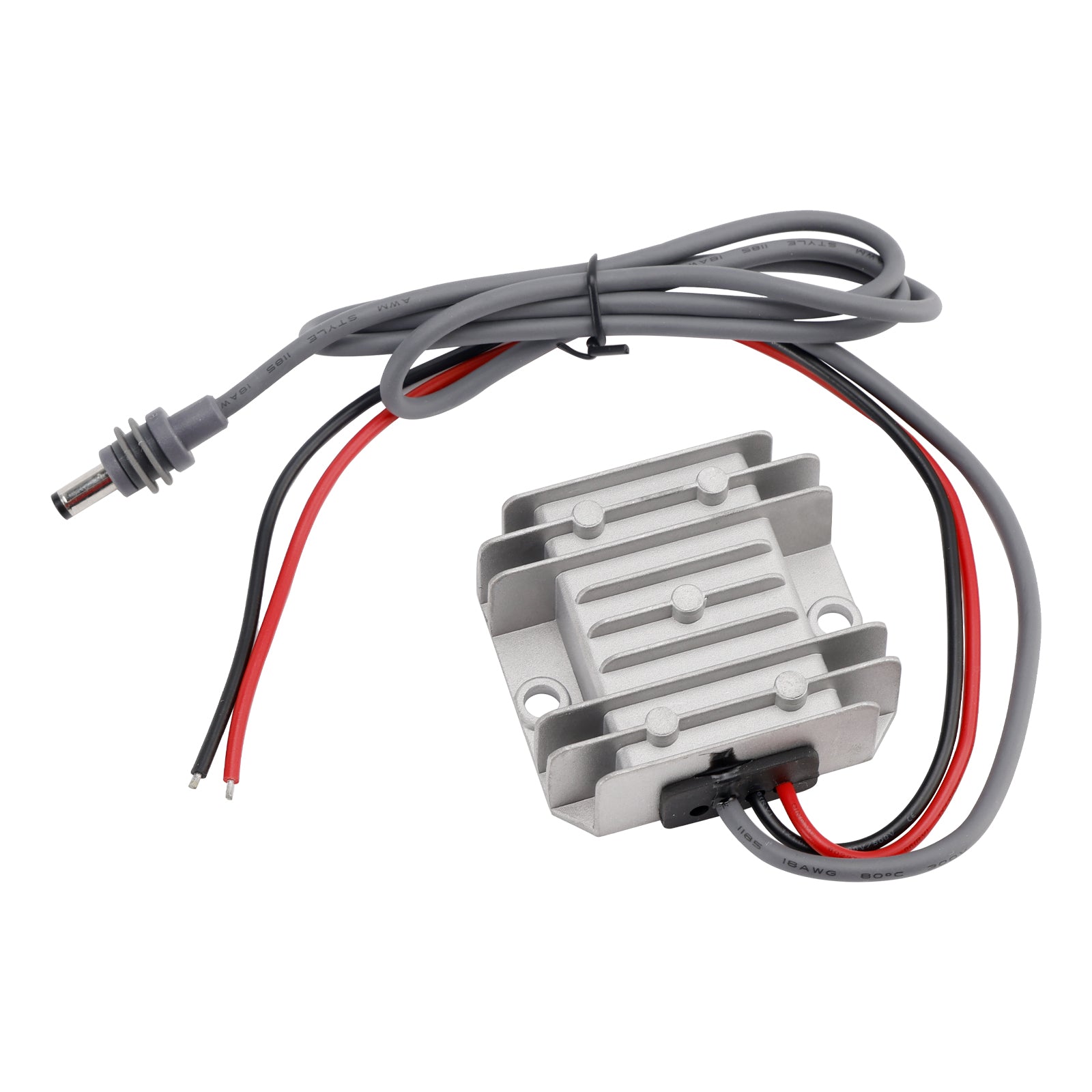 Mini przetwornica napięcia stałego, kabel zasilający 12 V/24 V do 30 V, 3,5 A, 105 W