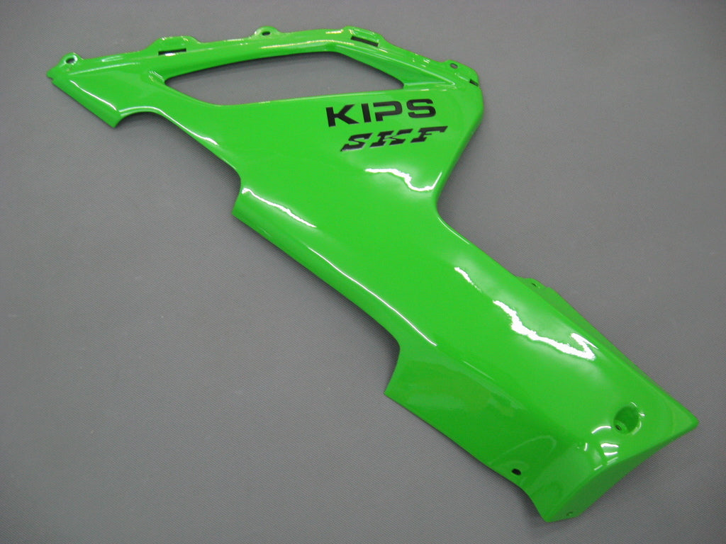 2007-2008 Kawasaki ZX6R 636 Kit de carénage d'injection Bodywork Abs en plastique ajusté