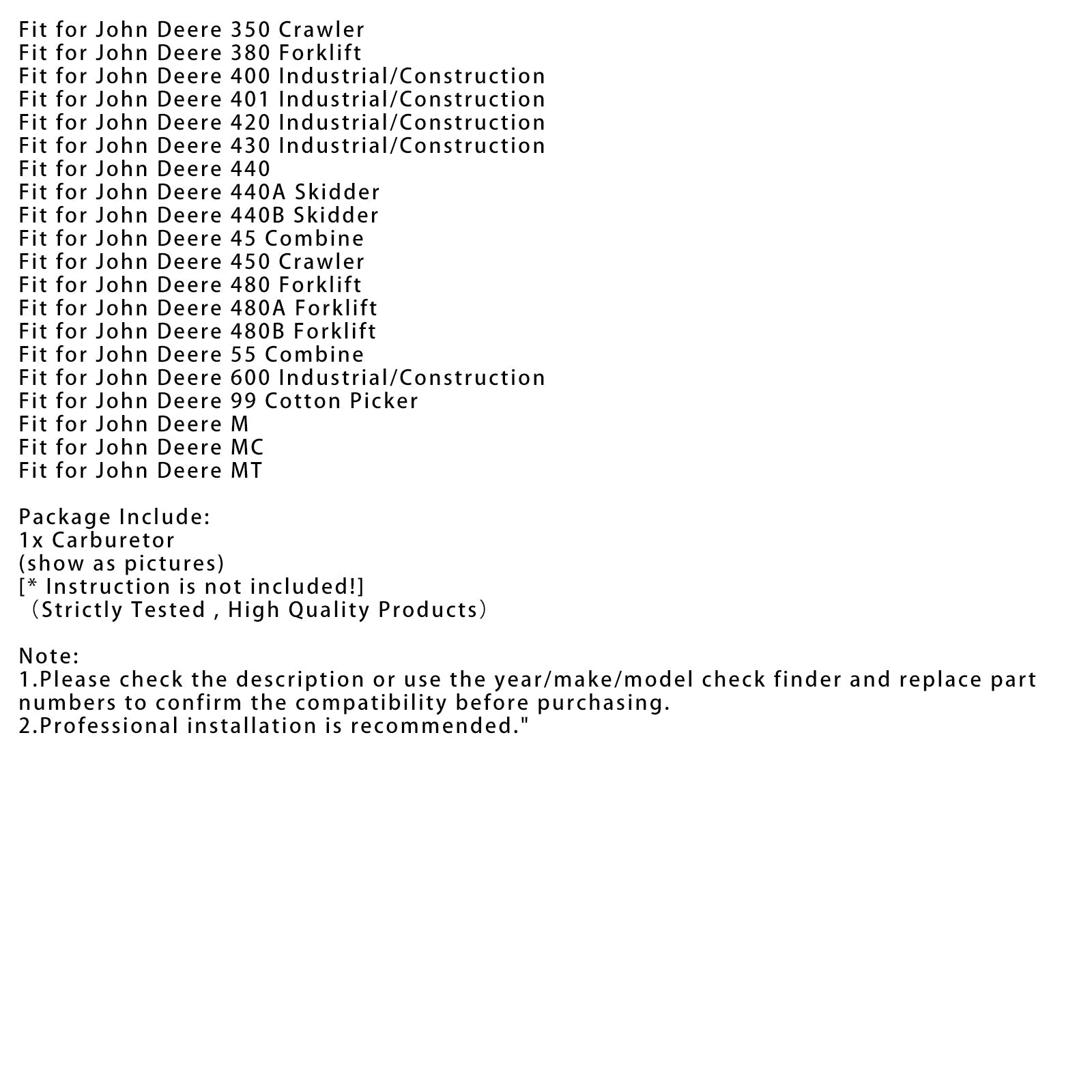 John Deere 2020 1403-0001 102631AS 520736M92 TSX997