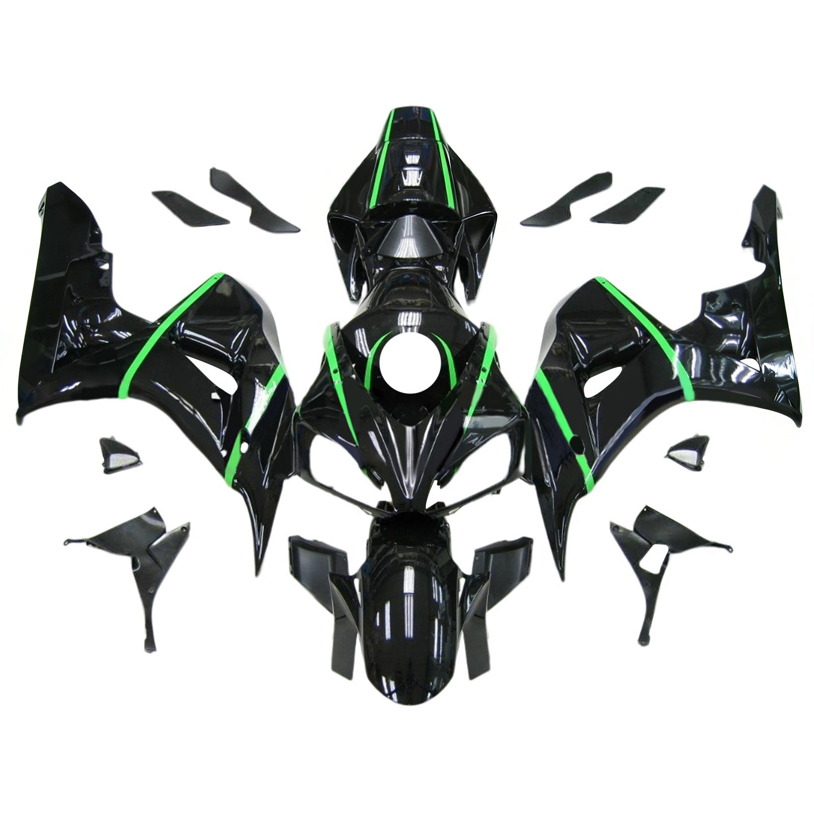Kit de carénage injecté en plastique ABS pour Honda CBR1000RR 2006-2007