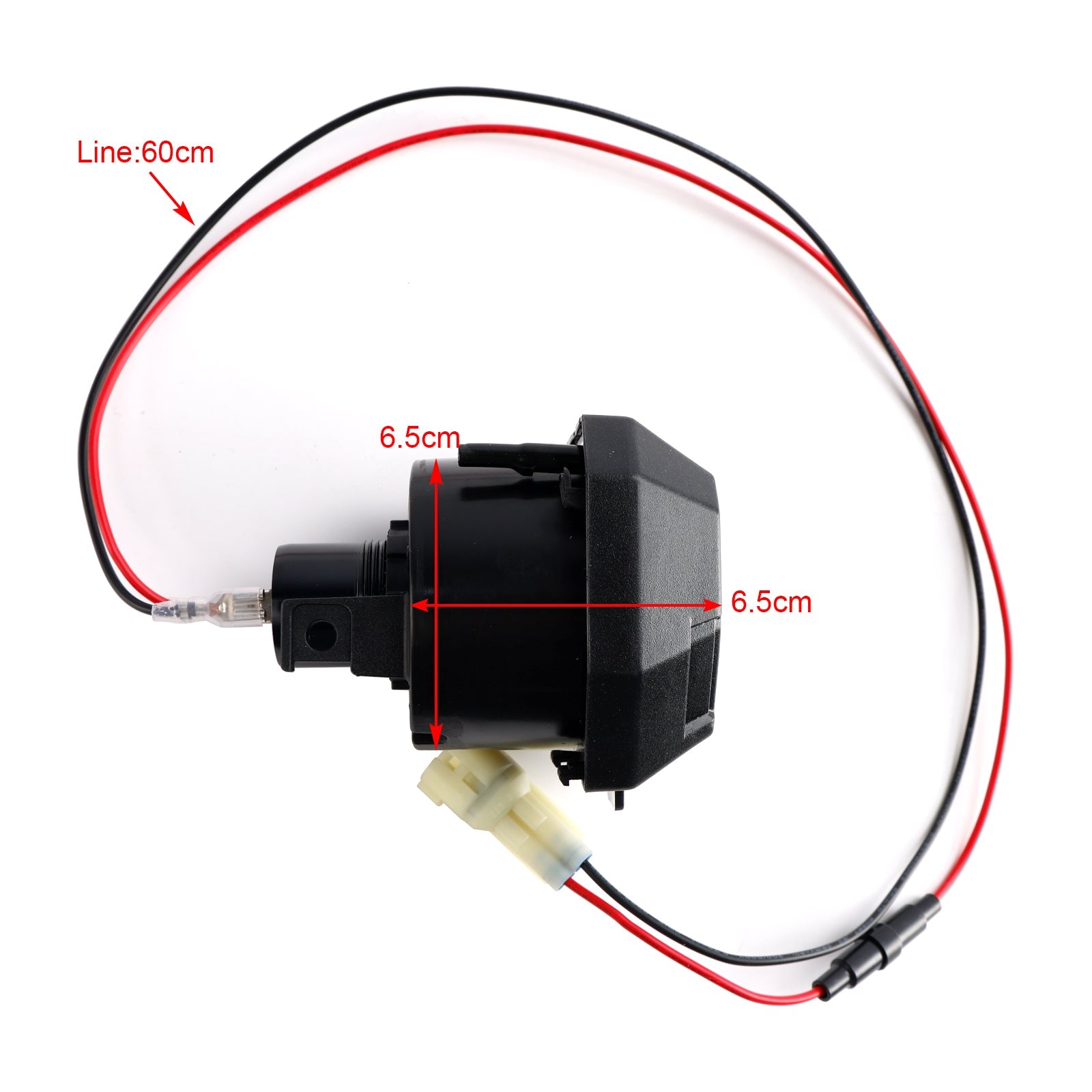 USB Charger + Type-C Quick voor Kawasaki Versys 650 2022-2024