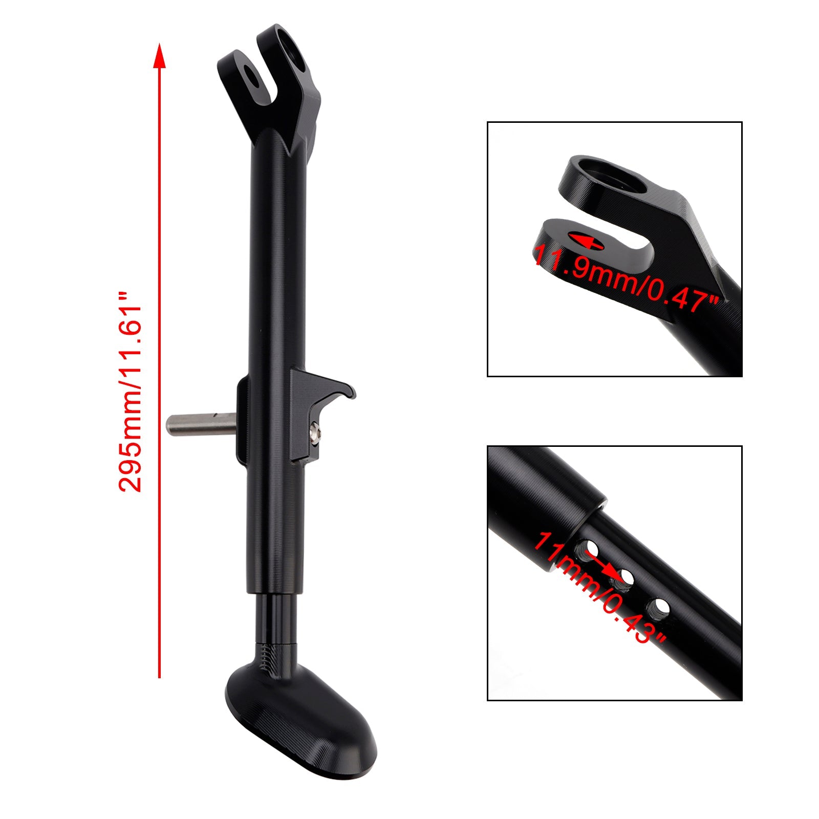 Caballete lateral ajustable para Yamaha Tenere 700 (2025-2026)