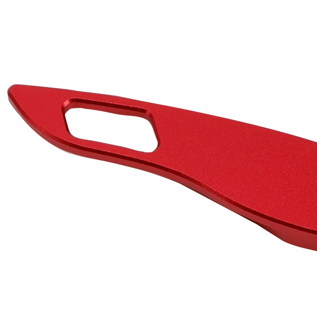 Palettes de changement de vitesse au volant pour Mitsubishi ASX 2013-2015, en aluminium rouge
