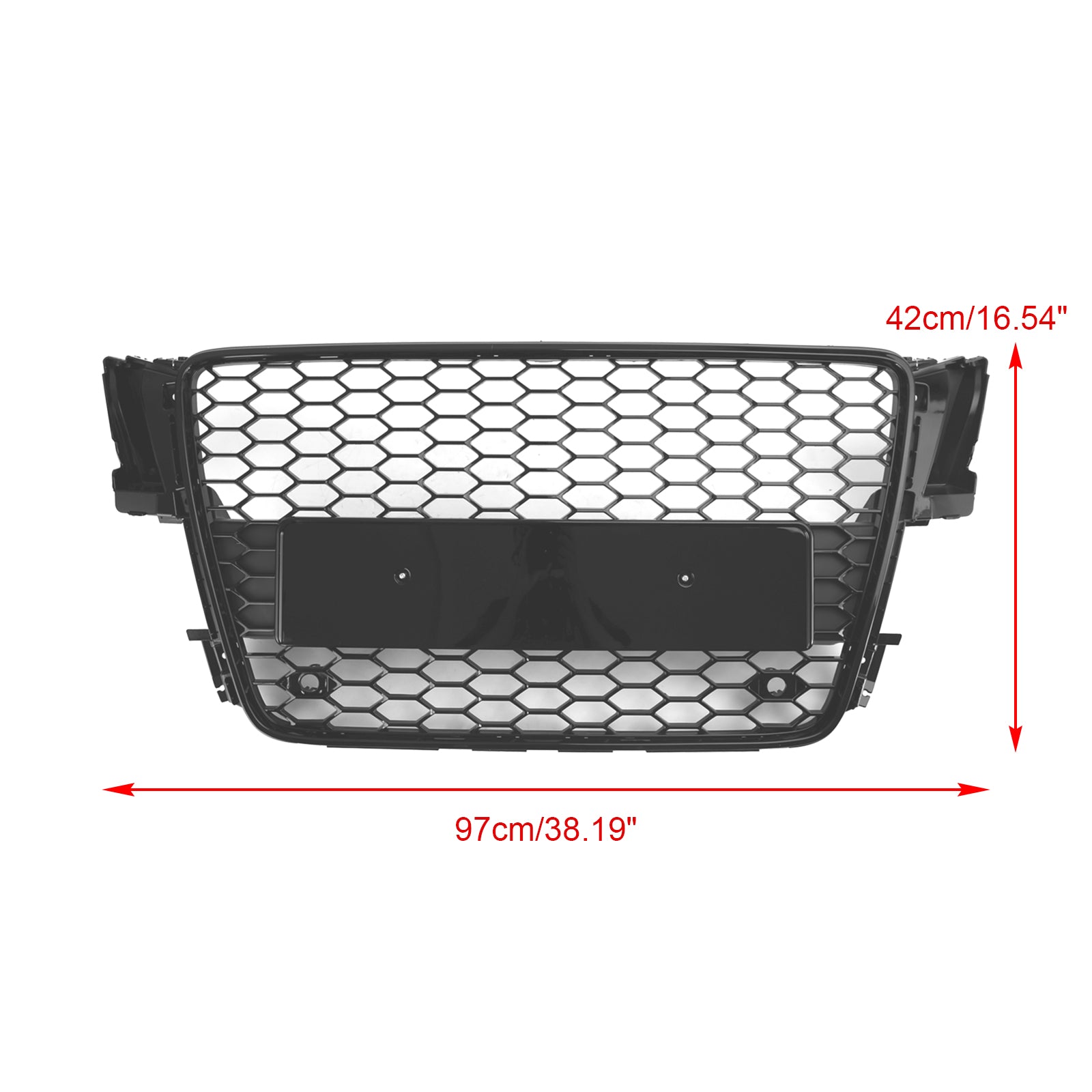 2008-2012 AUDI A5 S5 B8 RS5 Style Hood Henycomb Sport mesh Grill Grille