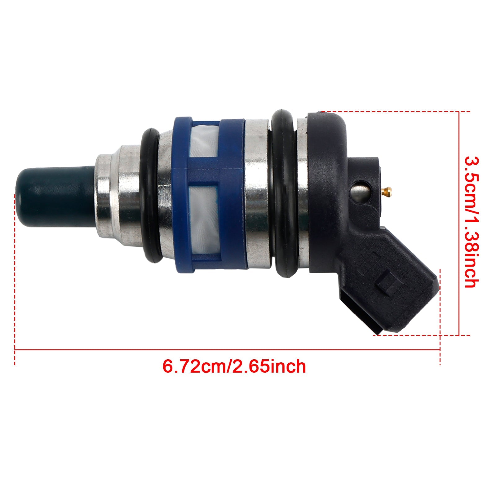 Iniettore carburante (1 pezzo) 16600-40P07 per Nissan 300ZX Z32 3.0L TURBO V6 (1989-1996)