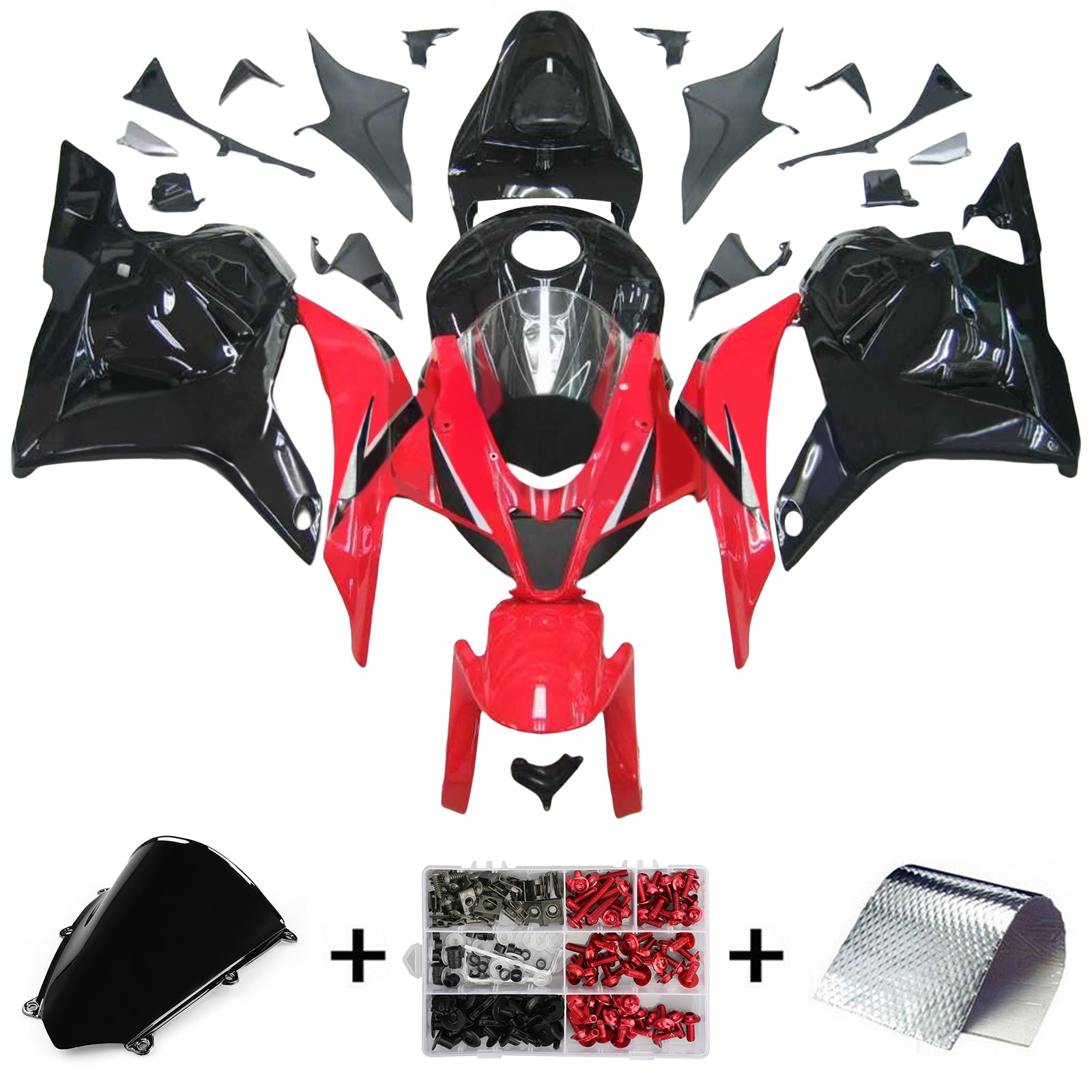 Kit de carénage à injection en plastique ABS pour Honda CBR600RR 2009-2012 F5