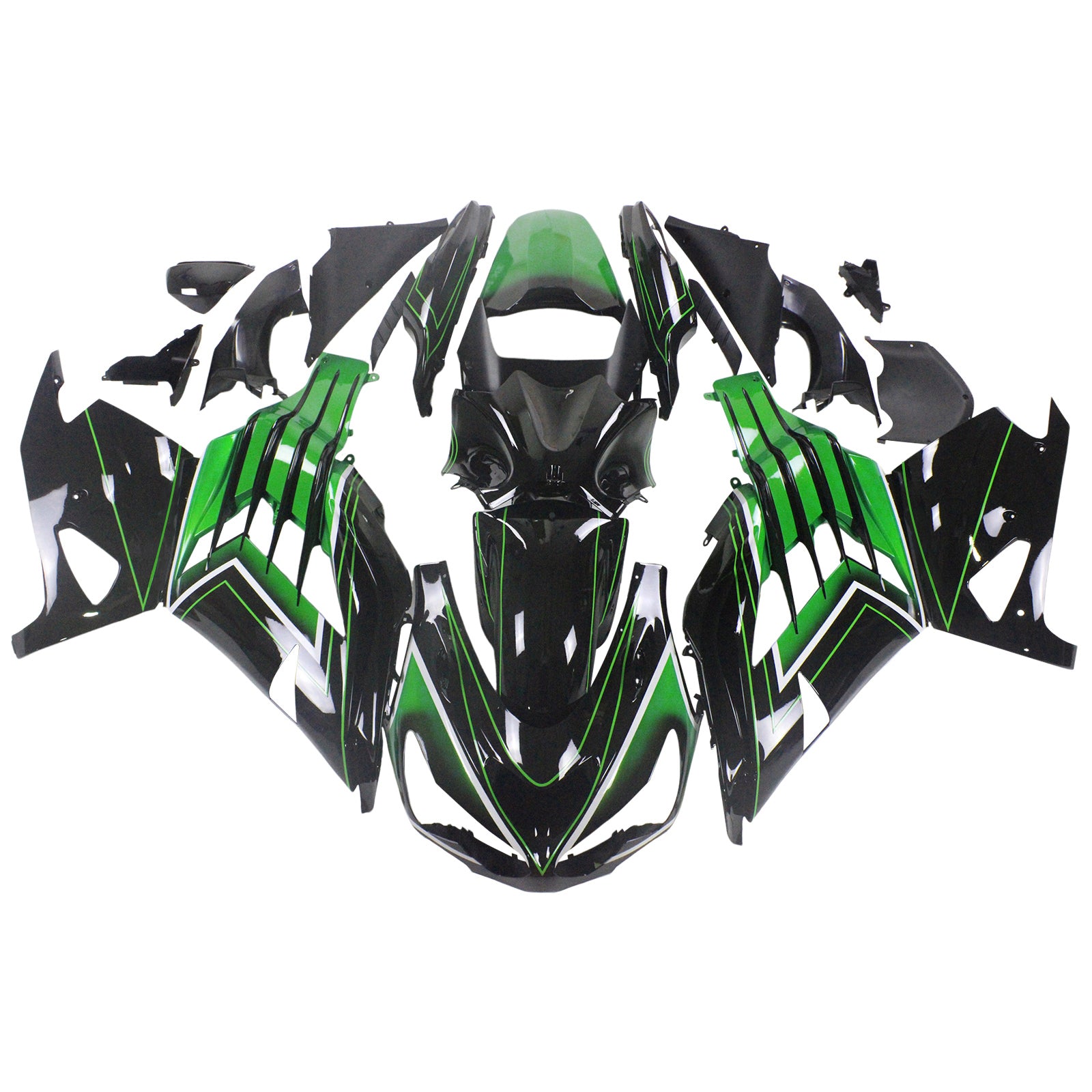 Kit de carénage par injection, carrosserie adaptée à la Kawasaki ZX14R ZZR1400 2012-2026