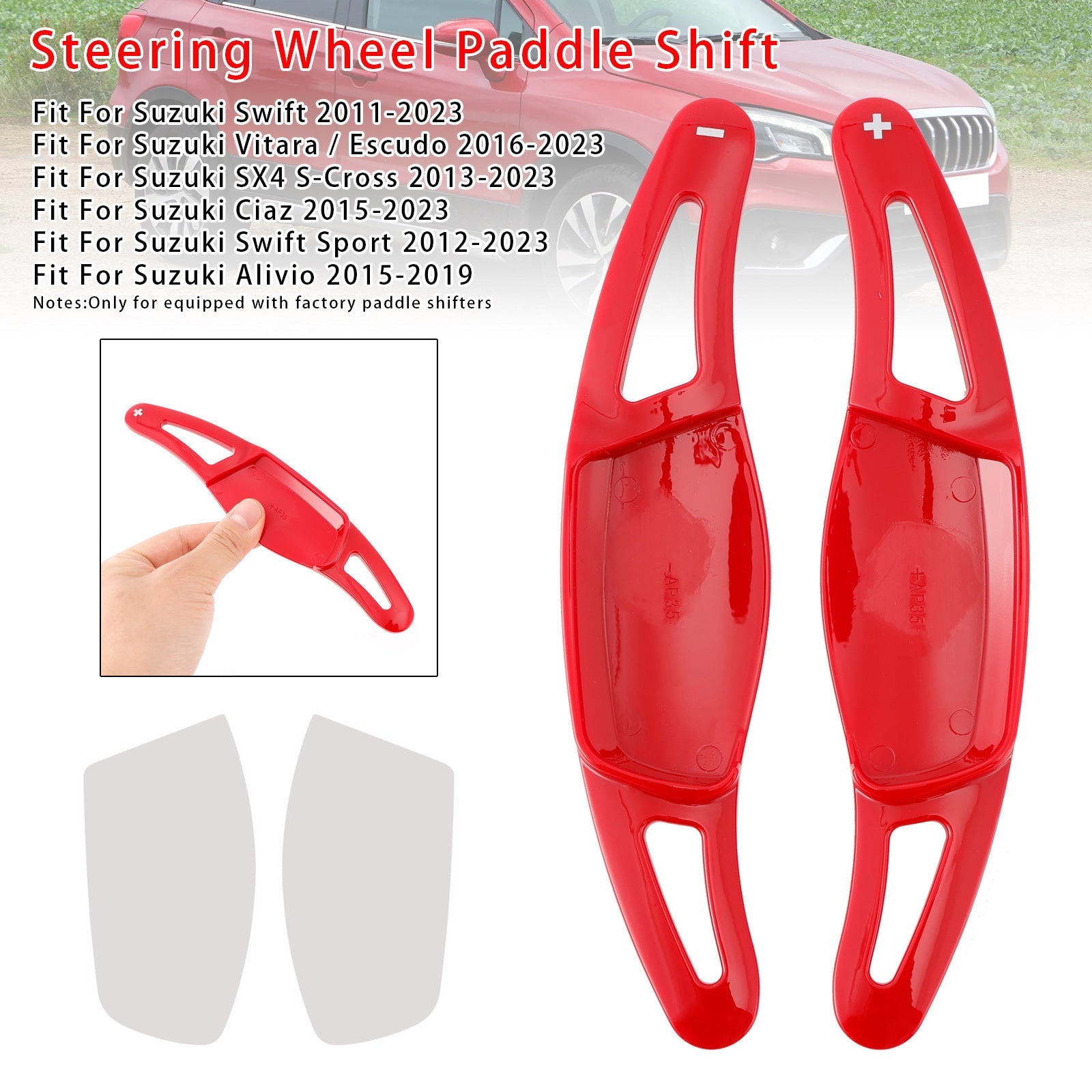 Uitbreiding van versnellingsverandering Pallets rijden voor Suzuki Swift Vitara