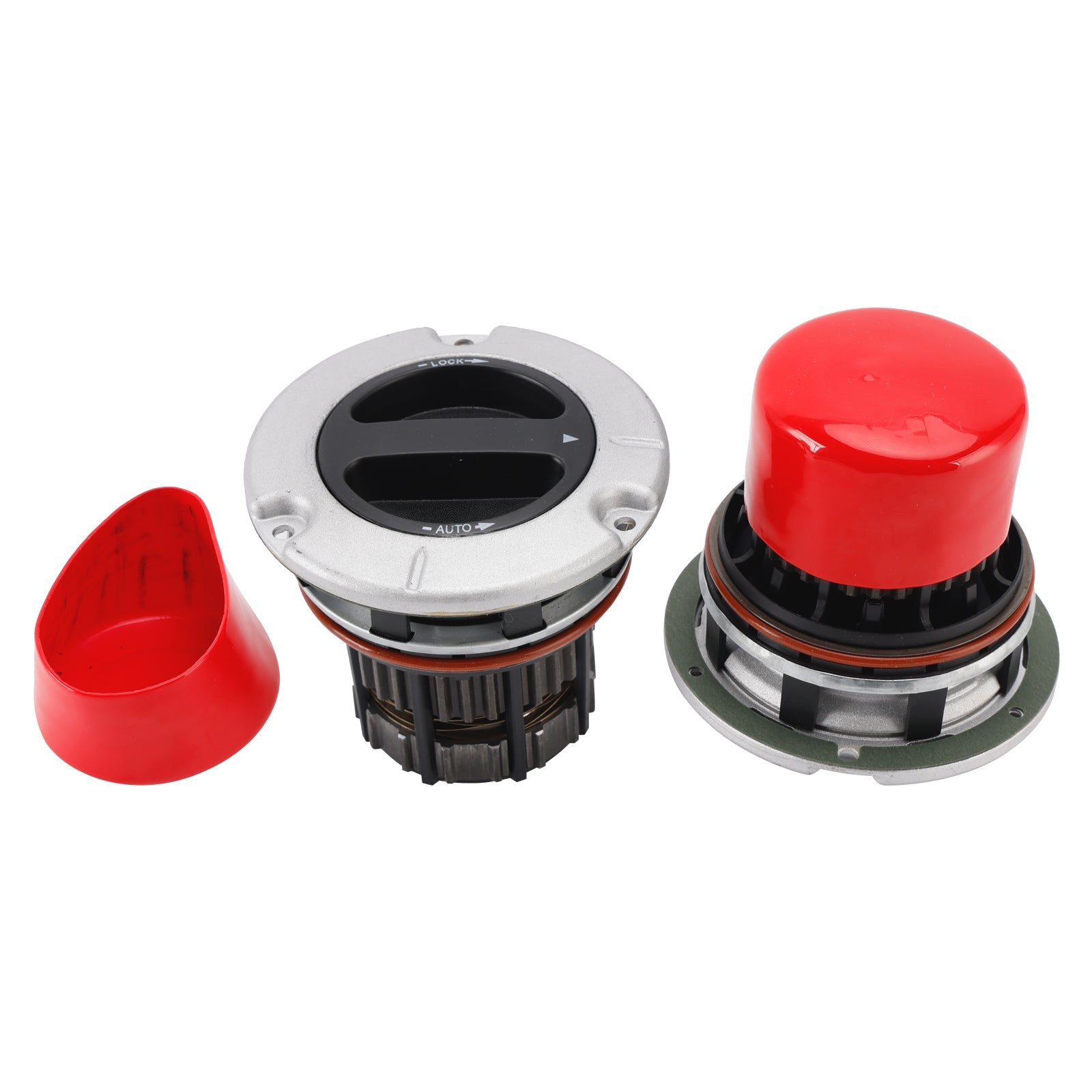 Itselukittuva etunapa (2 kpl) Ford F250, F350, F450 ja F550 Super Duty (2011-2026) -malleihin