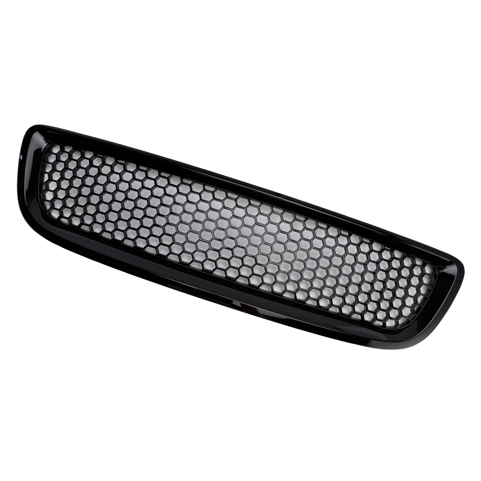 Grille de calandre en nid d'abeille pour pare-chocs avant noir brillant Volvo S40 V50 2008-2012
