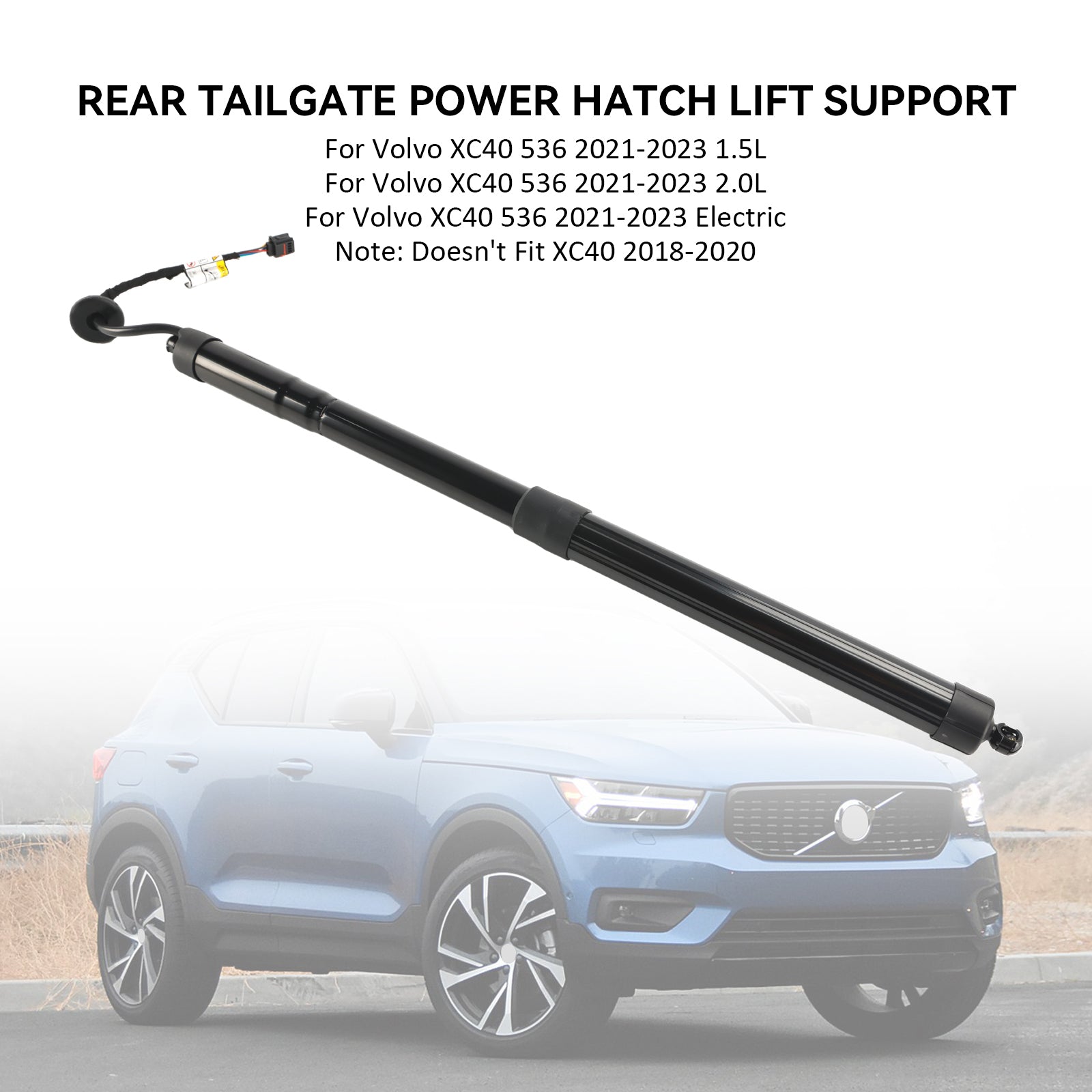 Takaosan sähköinen takaluukun kaasutuki 32296296 Volvo XC40 536 2021-2023