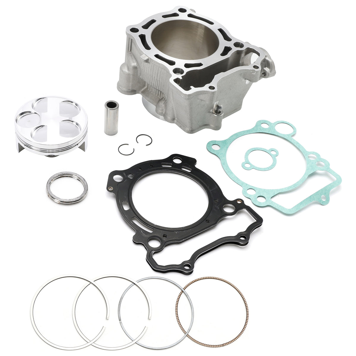 77mm 2001-2013 Yamaha WR250F Cylinder Piston Top End Rebuild Kit 5XC-11311-20 5NL-11351-00