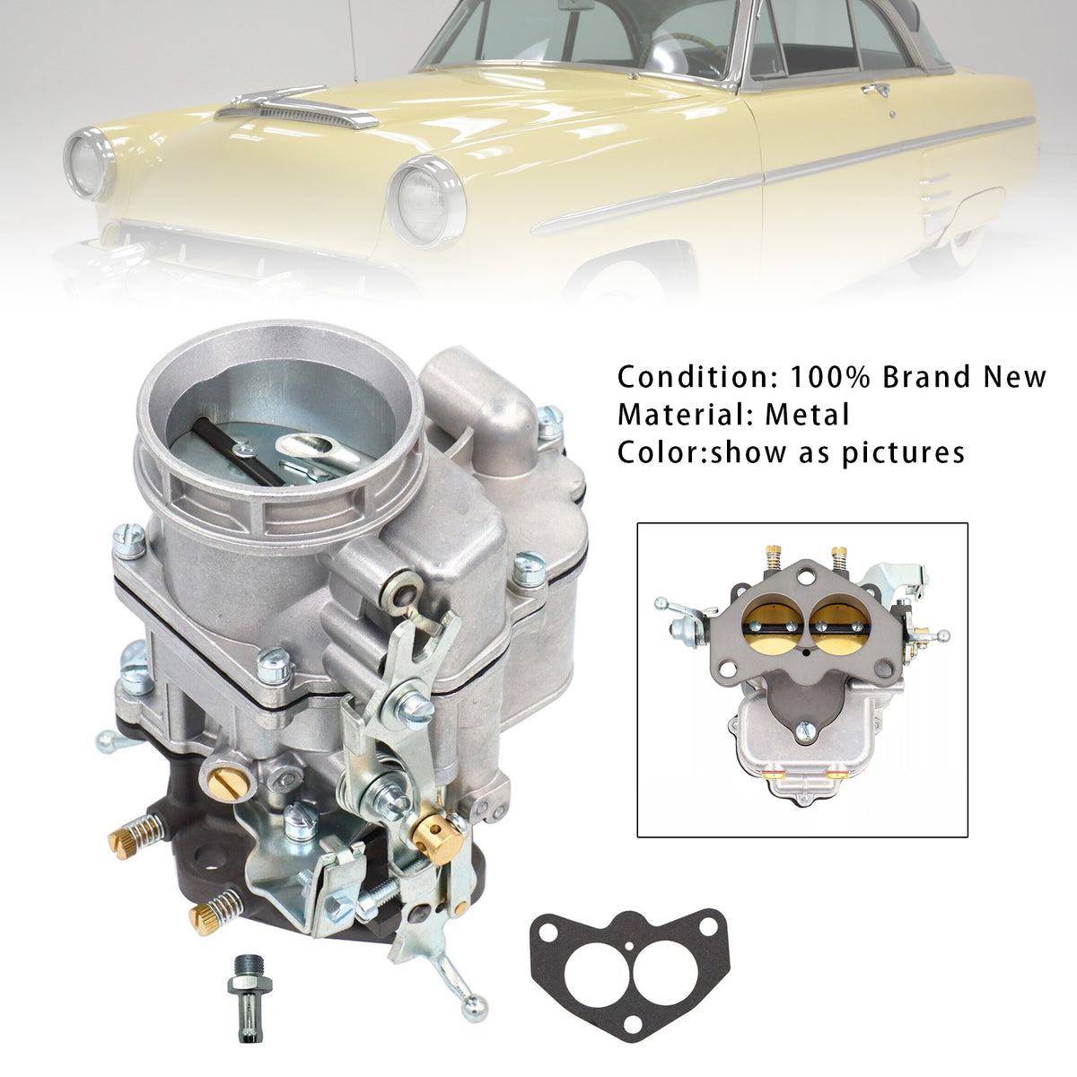 Motori Ford 94 Holley Flathead con carburatore, 1939-1959 232""-279""